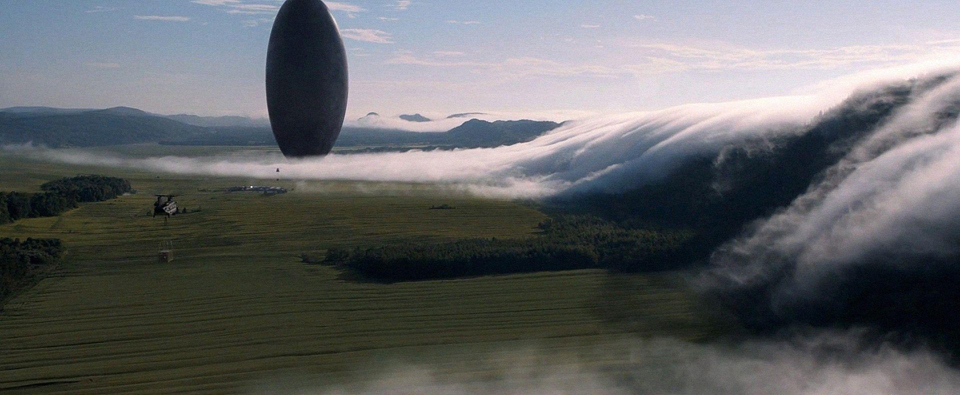 Arrival Film, 2016, Sci-Fi, Aliens, Zeichensprache, 1920x790 Dual Screen Desktop