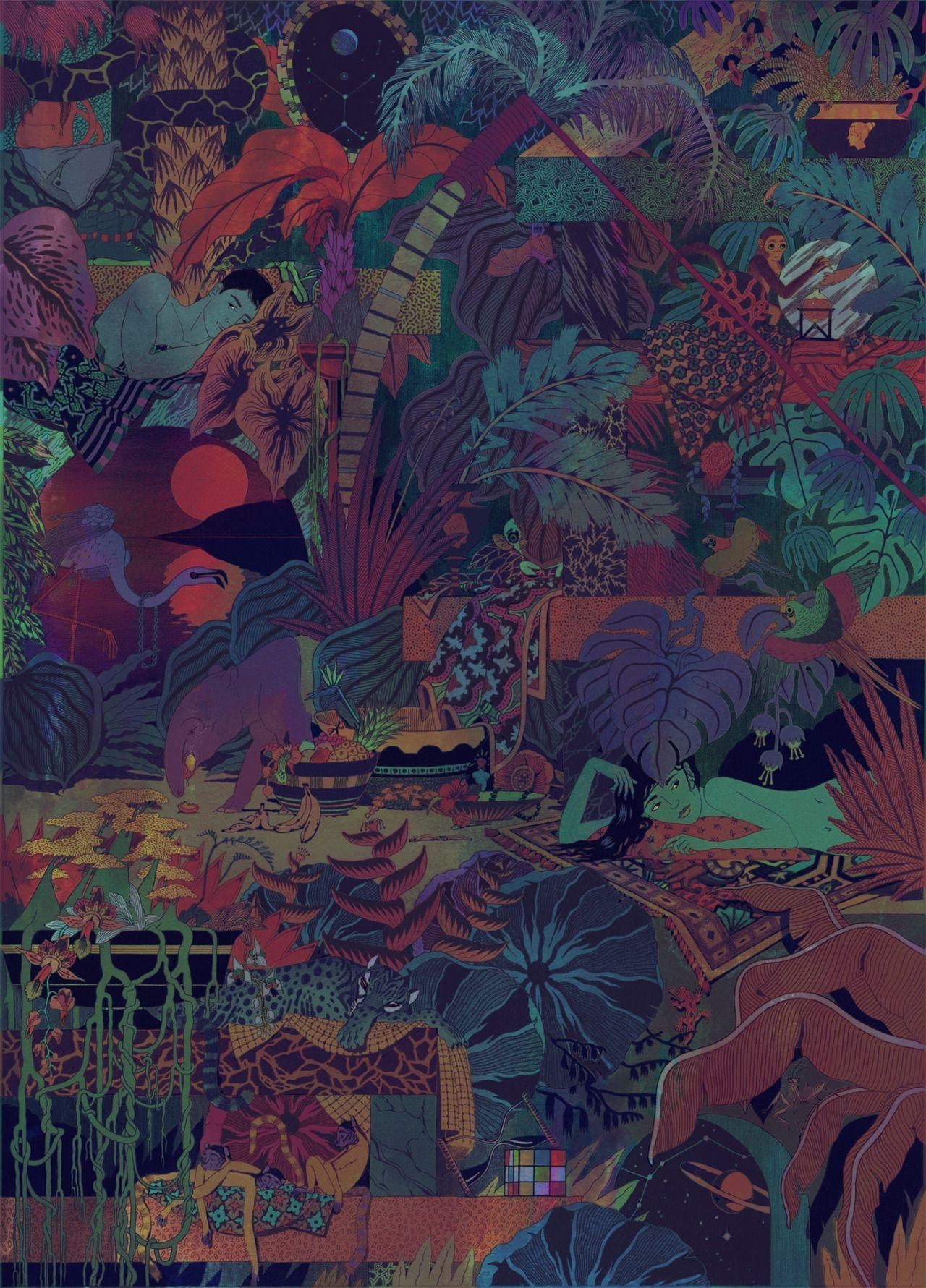 Zaba, Glass Animals, 2014, Micah Lidberg, Kunst, 1280x1790 HD Handy