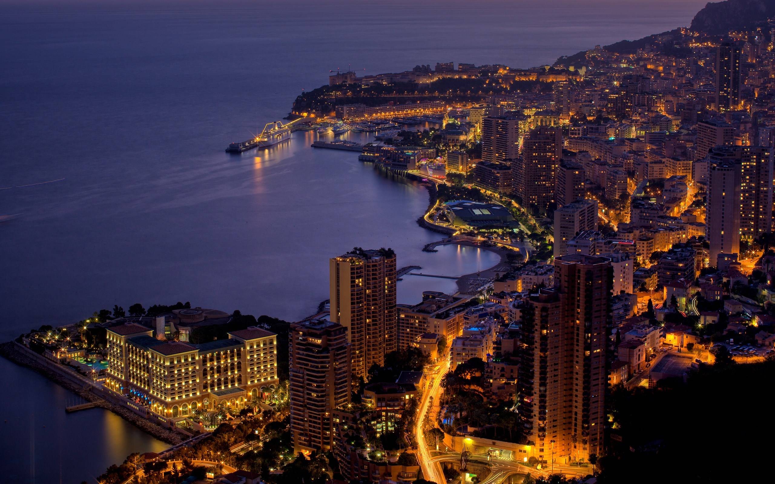 Monaco, Reisen, Hintergrundbild, Europa, Stadt, 2560x1600 HD Desktop