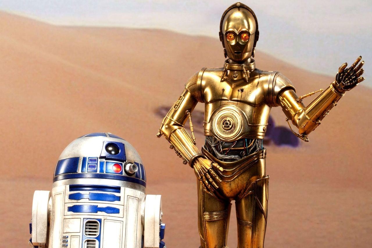 R2-D2, C-3PO, Star Wars, Kostenlos, Download, 1280x860 HD Desktop