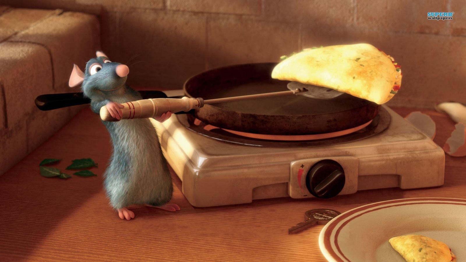 Ratatouille, Remy, Disney, Cartoon, Küche, 1600x900 HD Desktop