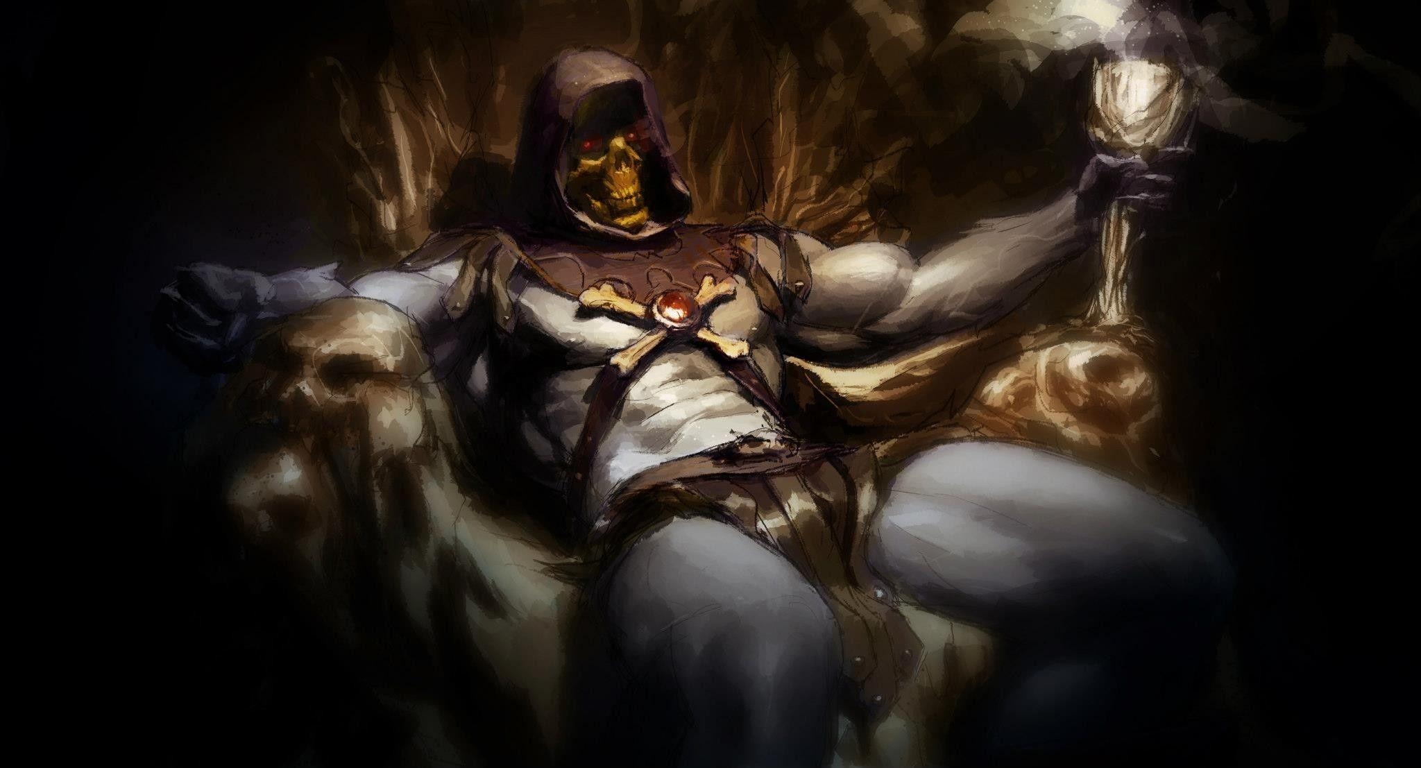 Skeletor, He-Man, Schurke, Eternia, Comics, 2050x1110 HD Desktop