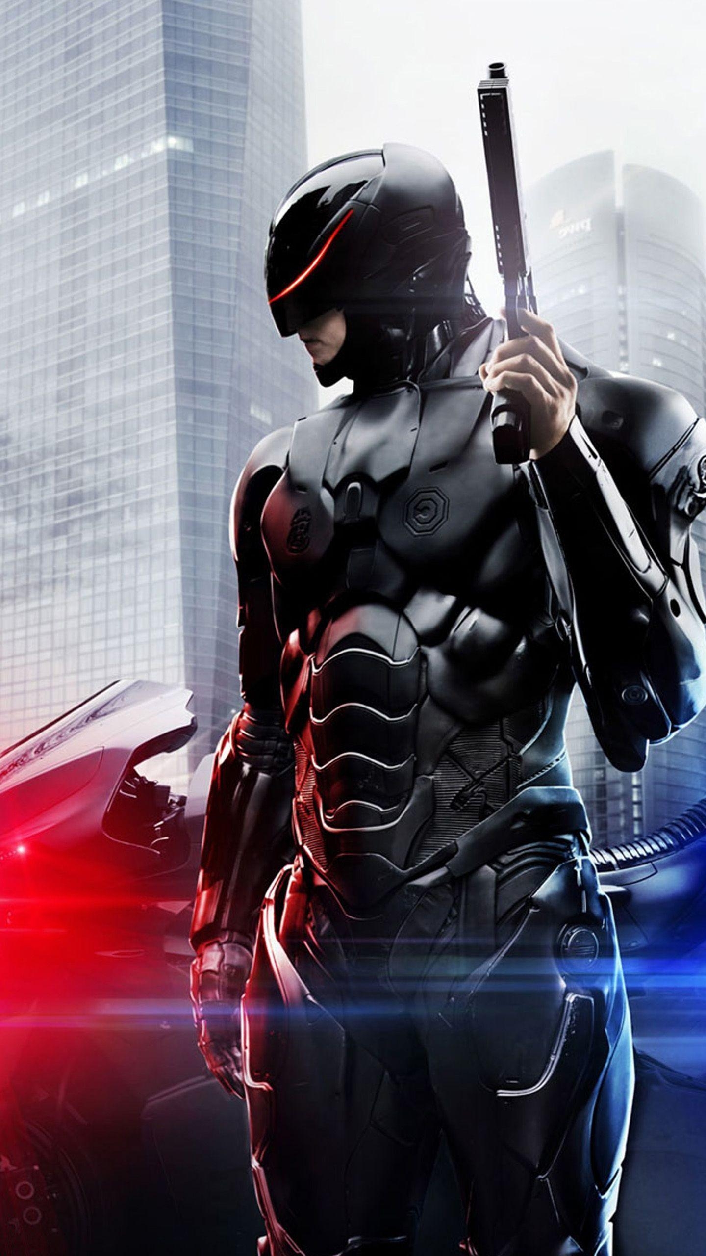 RoboCop, iPhone, Film, Hintergrund, Sci-Fi, 1440x2560 HD Handy