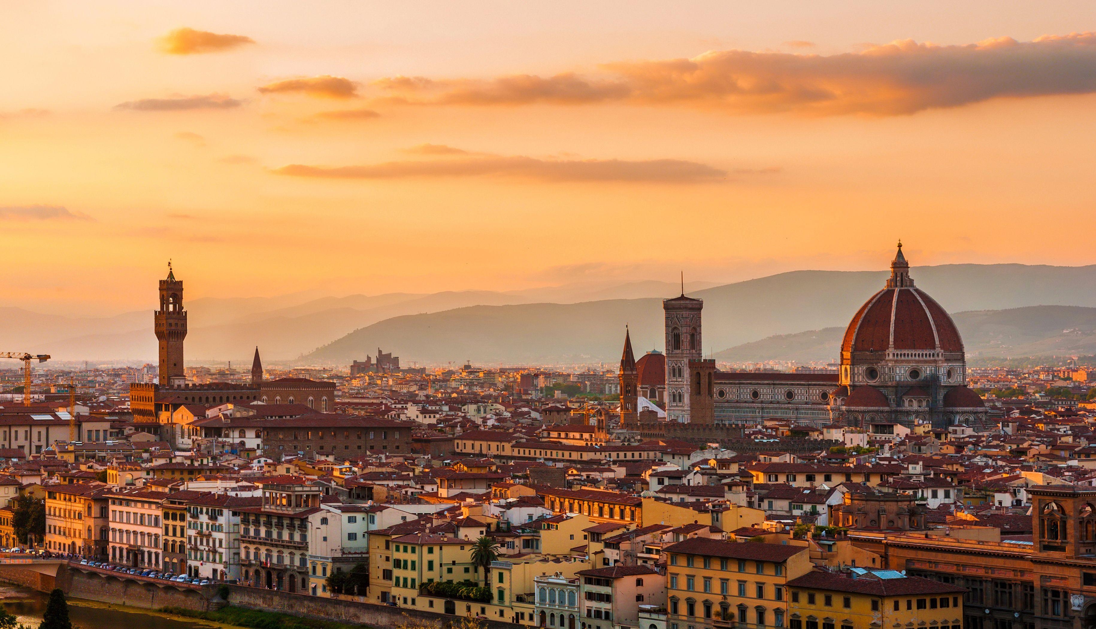 Florenz, Reisen, Desktop, Kunstwerk, Panorama, 3660x2100 HD Desktop