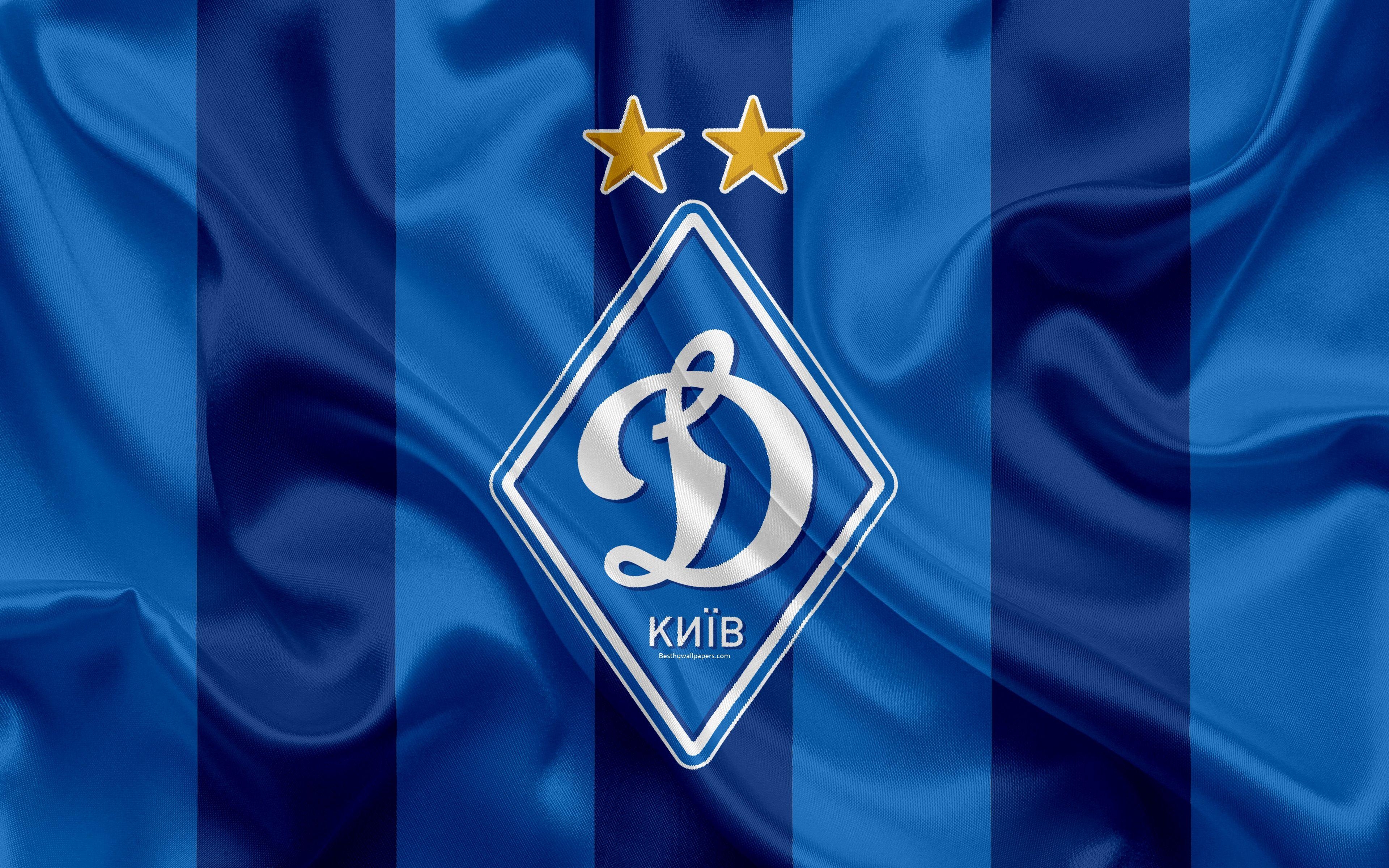 FC Dynamo Kyiv, 4K, Emblem, Fußball, Ukraine, 3840x2400 4K Desktop