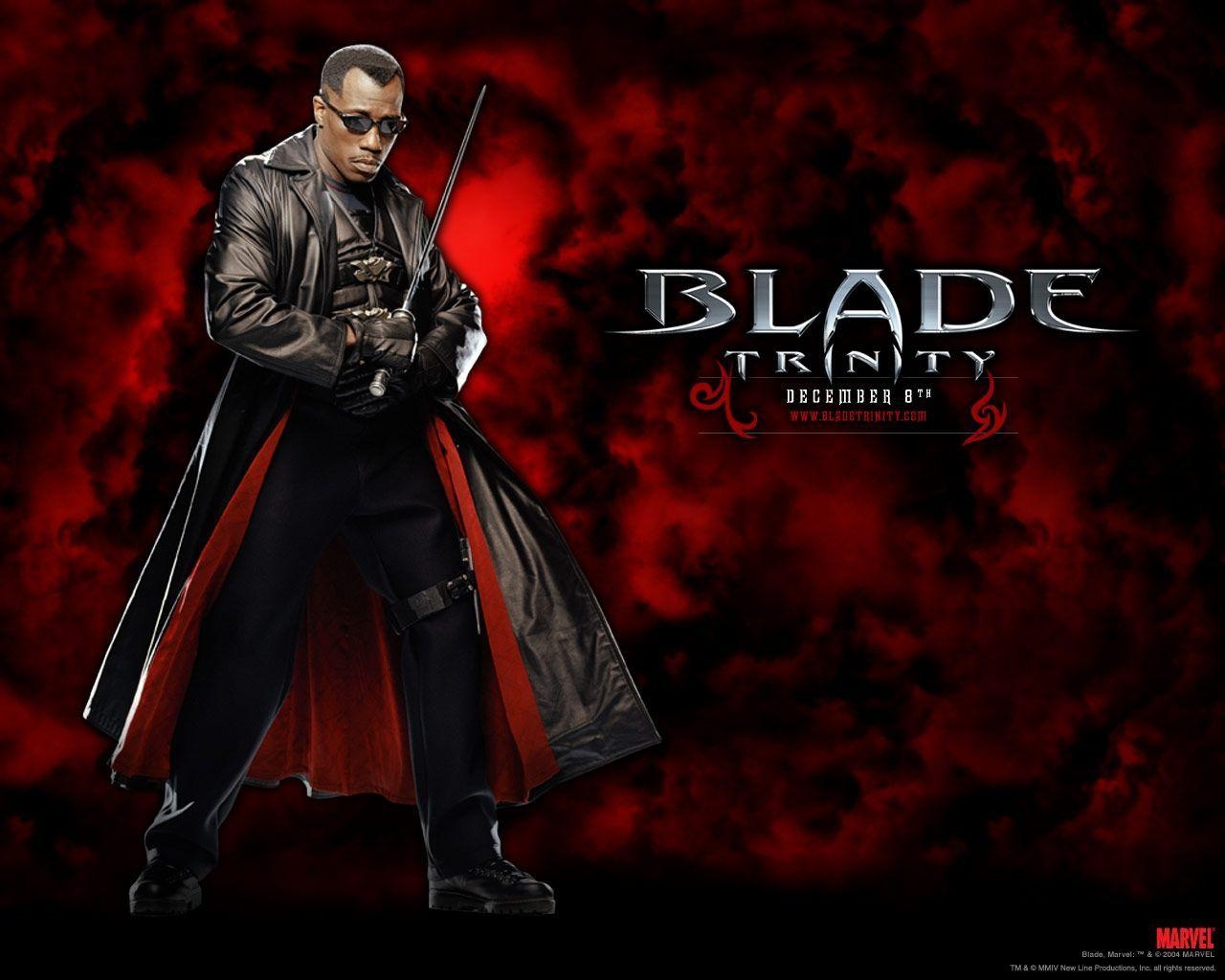 Blade, Trinity, Film, Hintergrund, Vampirjäger, 1280x1030 HD Desktop