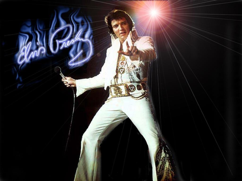 Elvis Presley, Leinwand, Vintage, Bild, Legende, 1030x770 HD Desktop