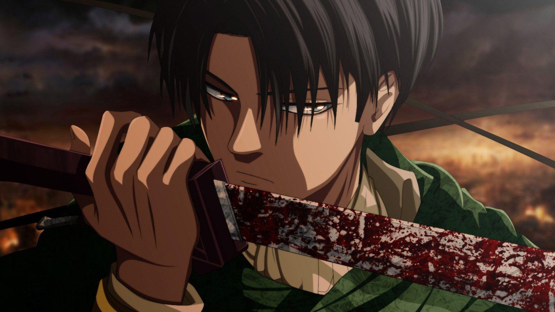 Levi Ackerman, HD, Anime, Shingeki no Kyojin, Hintergrund, 1920x1080 Full HD Desktop