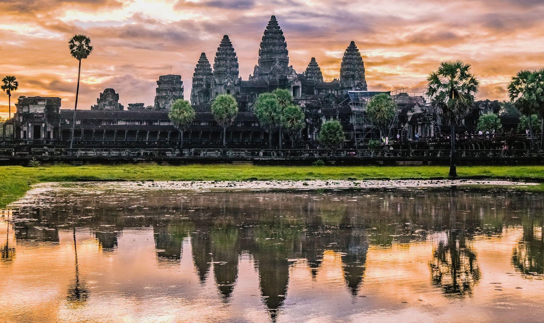 Tempel, Bayon, Komplex, Download, Angkor Wat, 1800x1070 HD Desktop