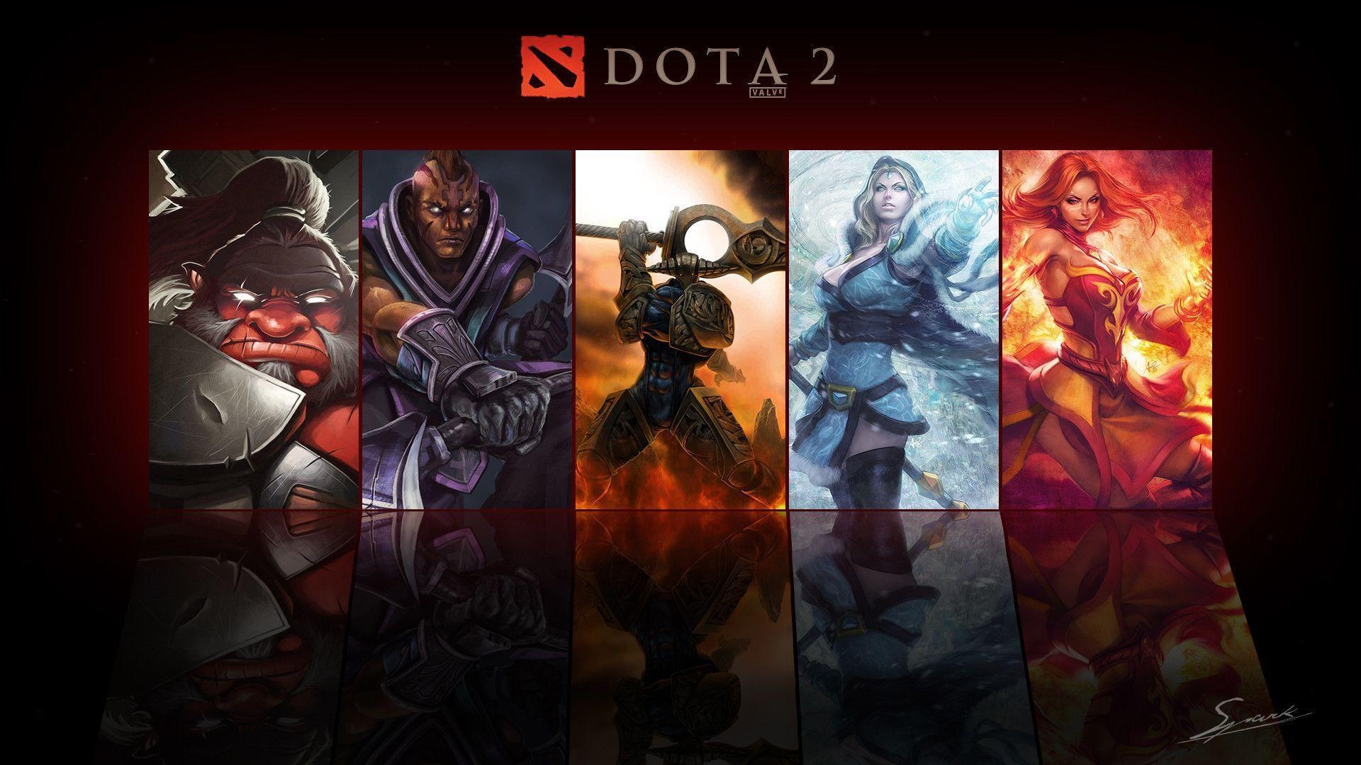 Dota 2, Ladescreens, Wallpaper, HD 4K, 1080p, 1920x1080 Full HD Desktop