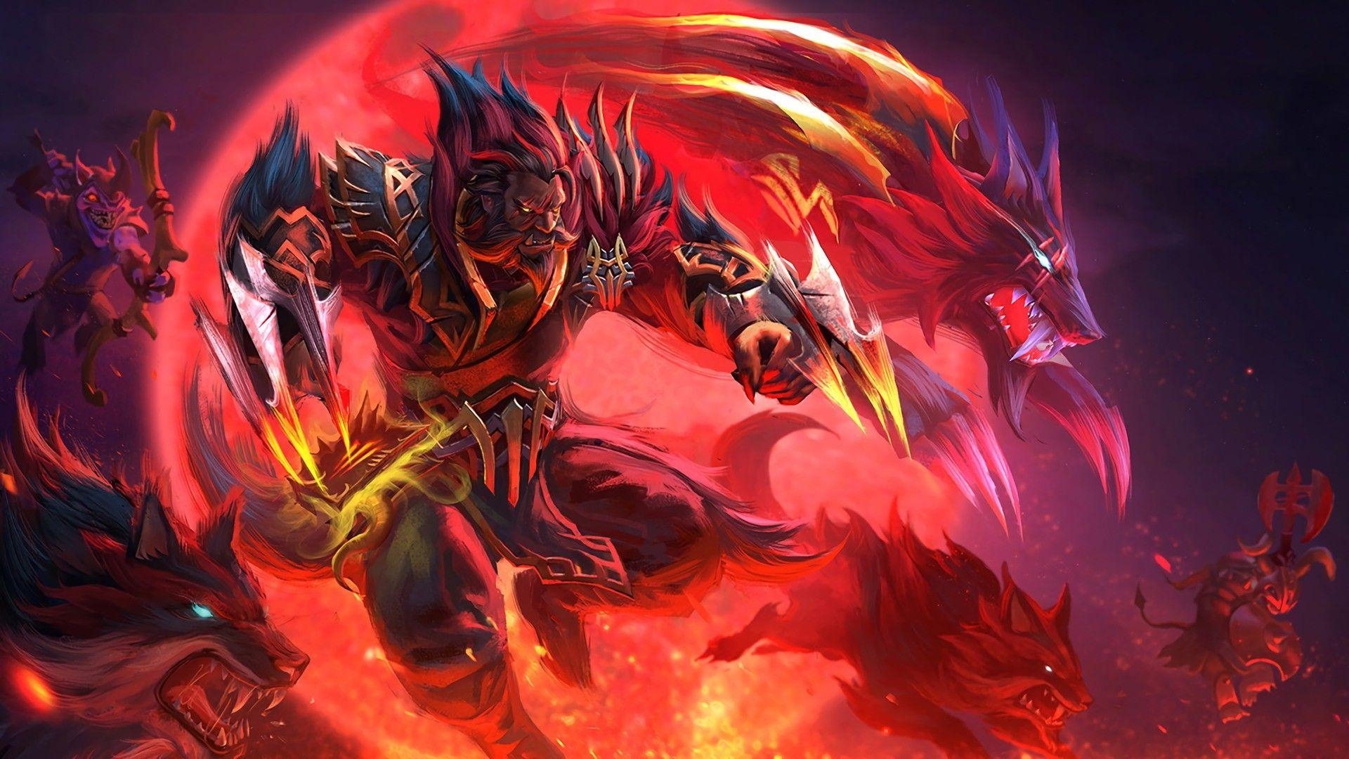 Lykan, Dota, Verteidigung der Ahnen, Steam Software, 1920x1080 Full HD Desktop