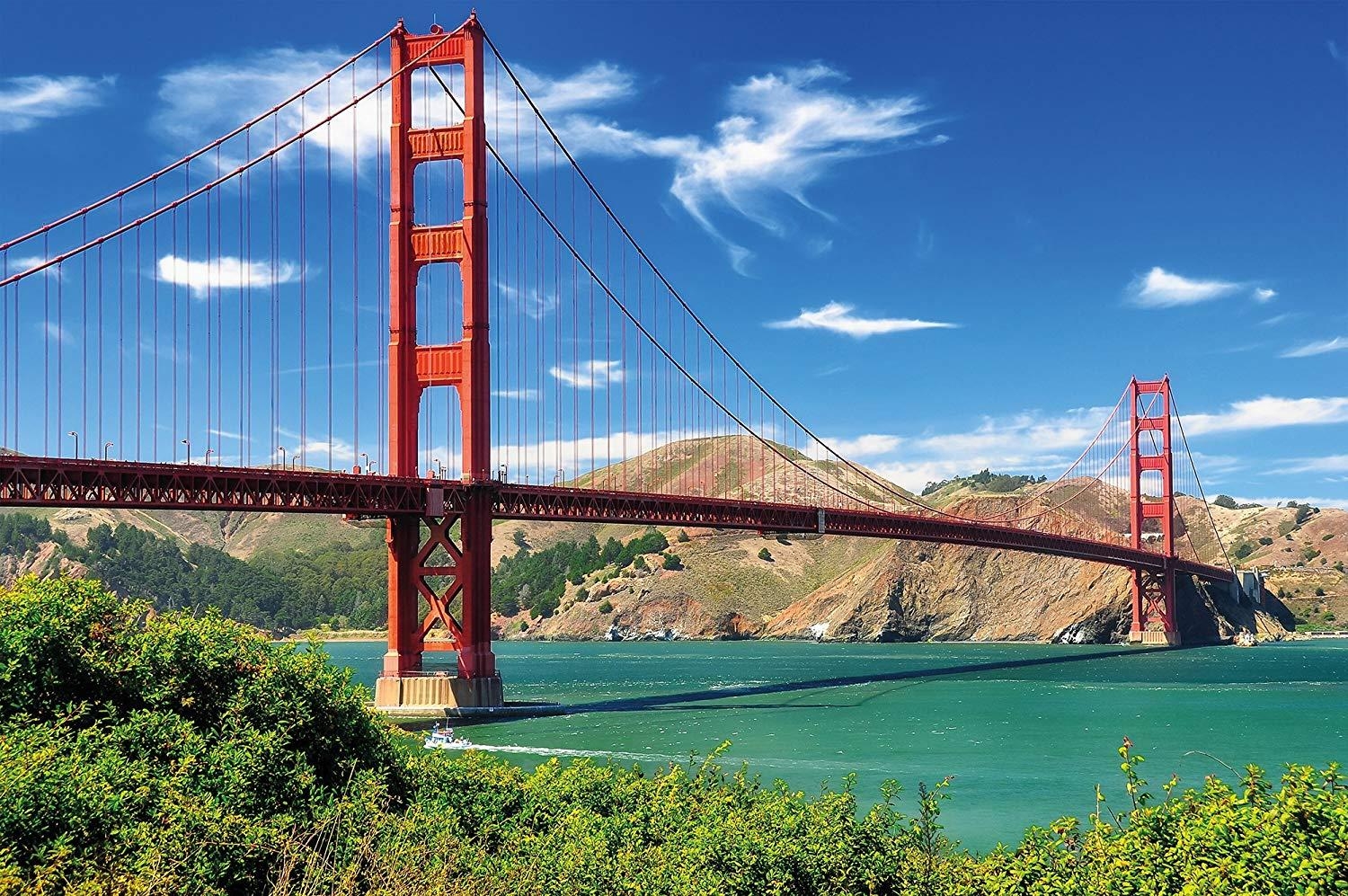 Golden Gate, Kunst, San Francisco, USA, Landschaft, 1500x1000 HD Desktop