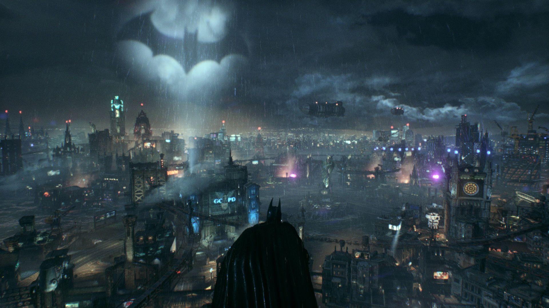 Gotham City, HD, Hintergrund, Film, Comic, 1920x1080 Full HD Desktop