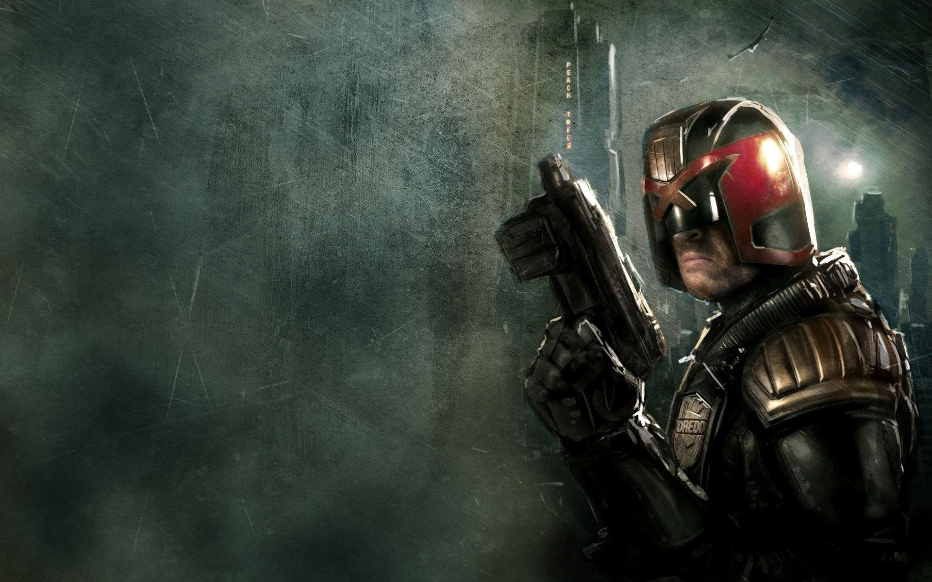 Judge Dredd, Science-Fiction, Comicfigur, Gerechtigkeit, 1920x1200 HD Desktop