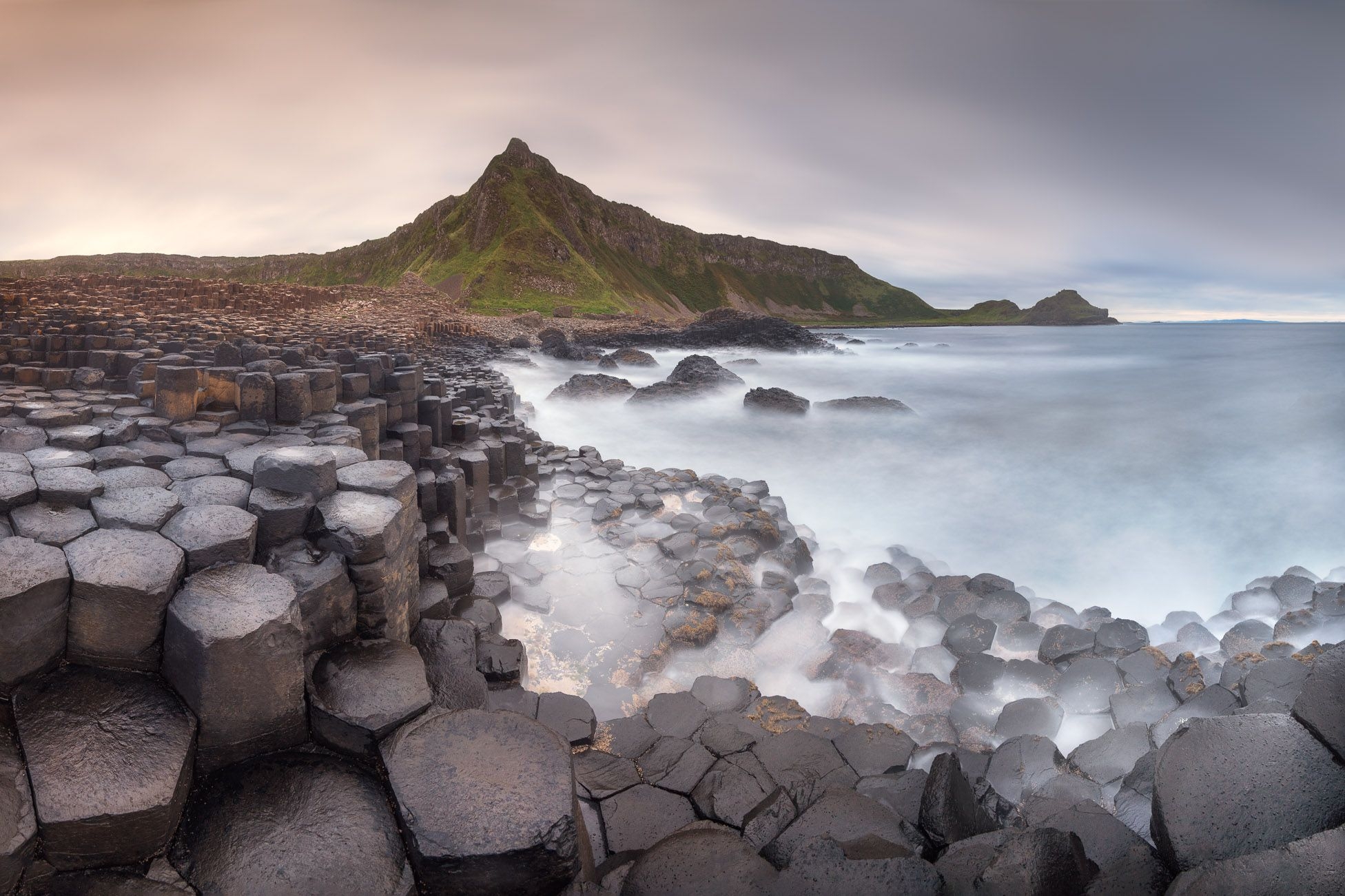 Giants Causeway, Panorama, Nordirland, Vereinigtes Königreich, Landschaft, 1960x1310 HD Desktop