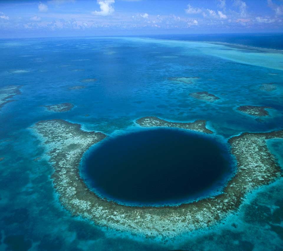 Blaue Löcher, Belize, Riff, Naturwunder, Tauchen, 960x860 HD Desktop