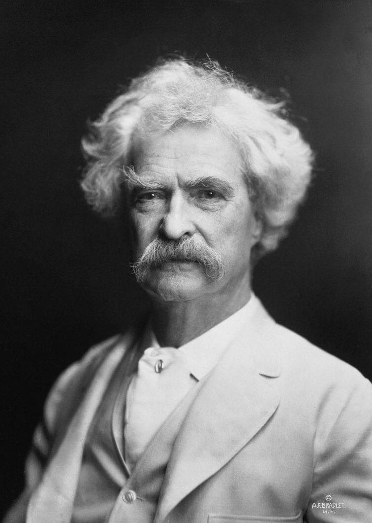 Mark Twain amerikanischer Autor Humorist, 760x1070 HD Handy