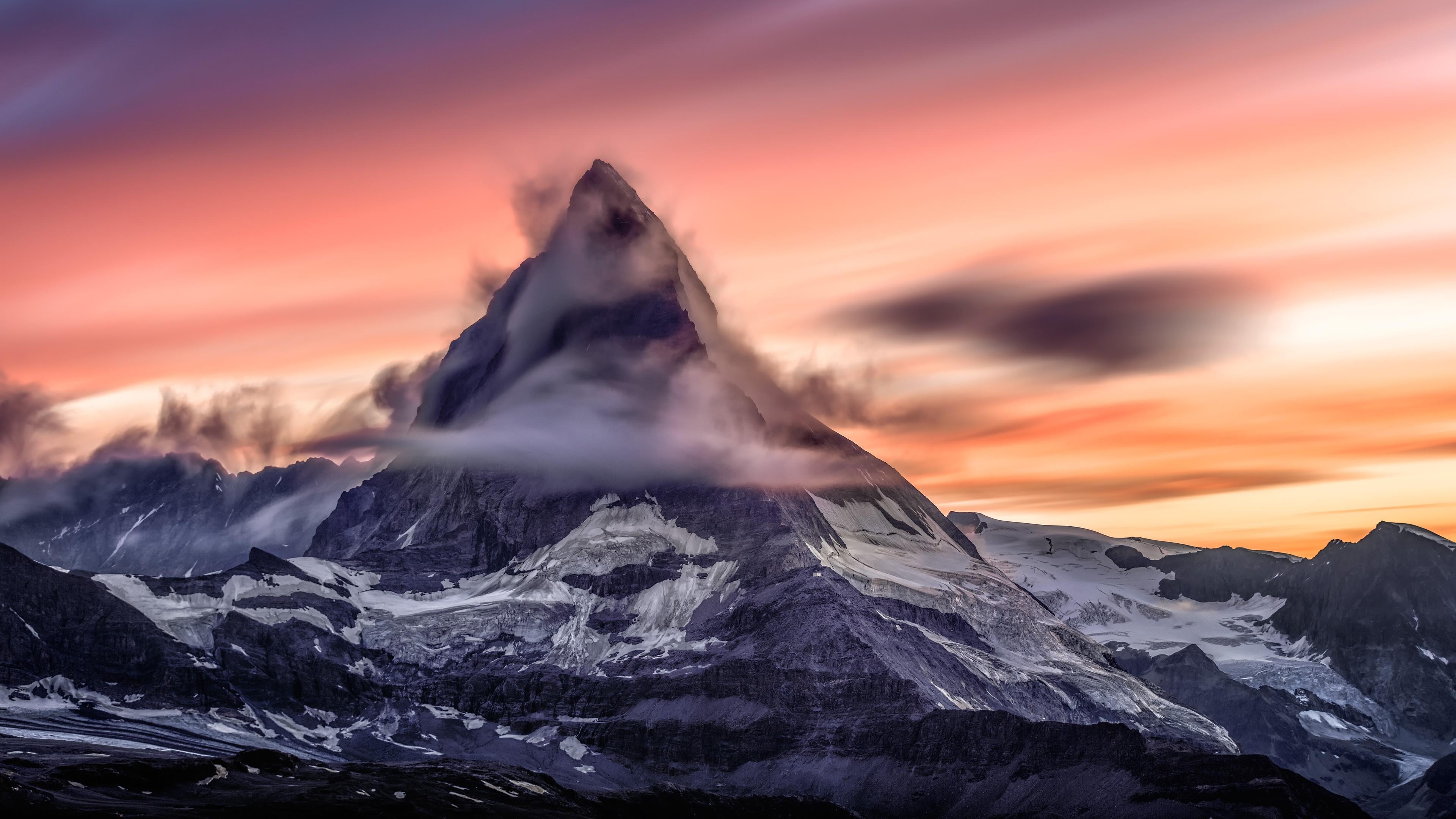 Matterhorn, Gipfel, Fotografie, Hochgebirge, Schweiz, 3840x2160 4K Desktop