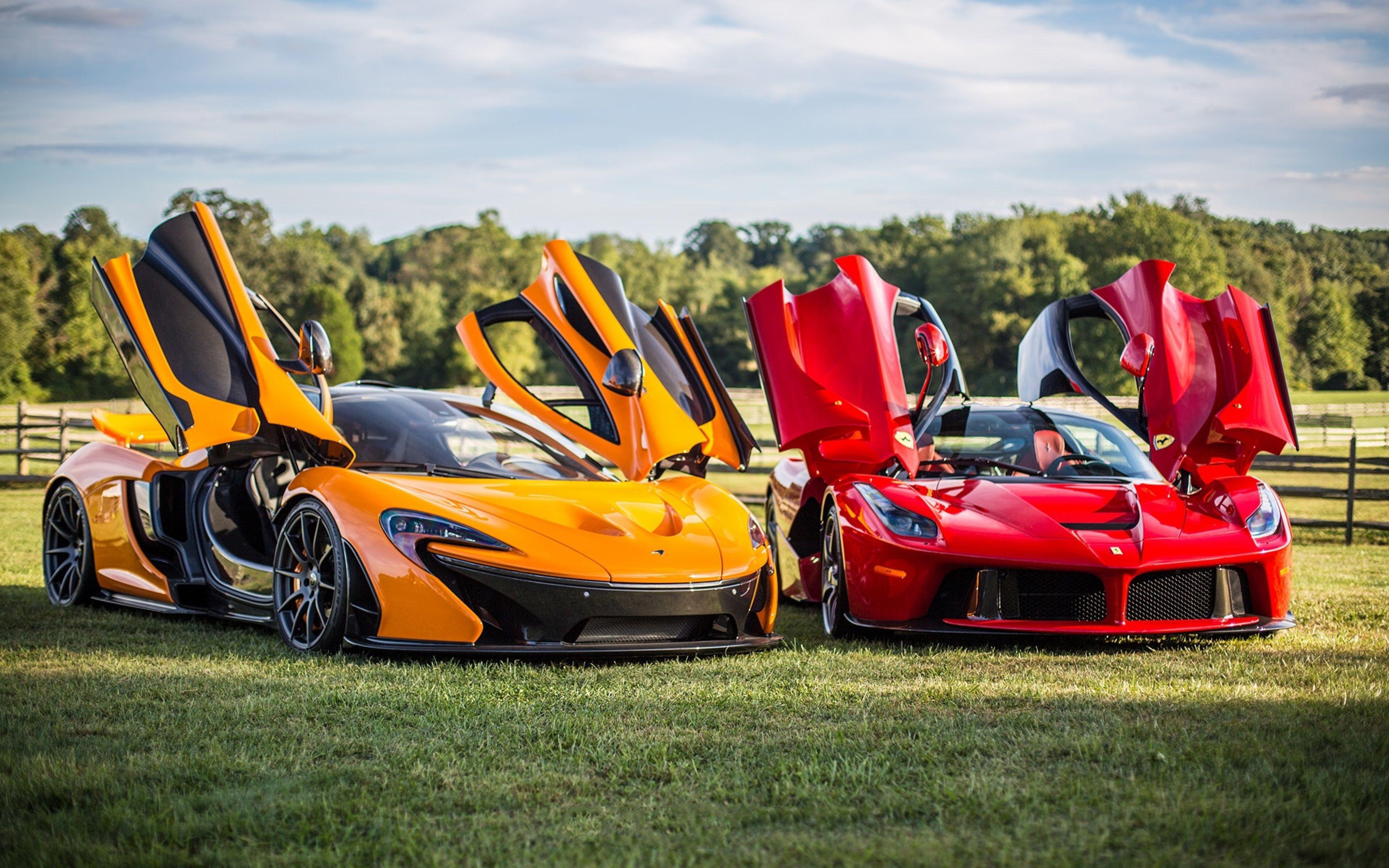 Ferrari, LaFerrari, hochqualitativ, Auto, Luxus, 3840x2400 4K Desktop