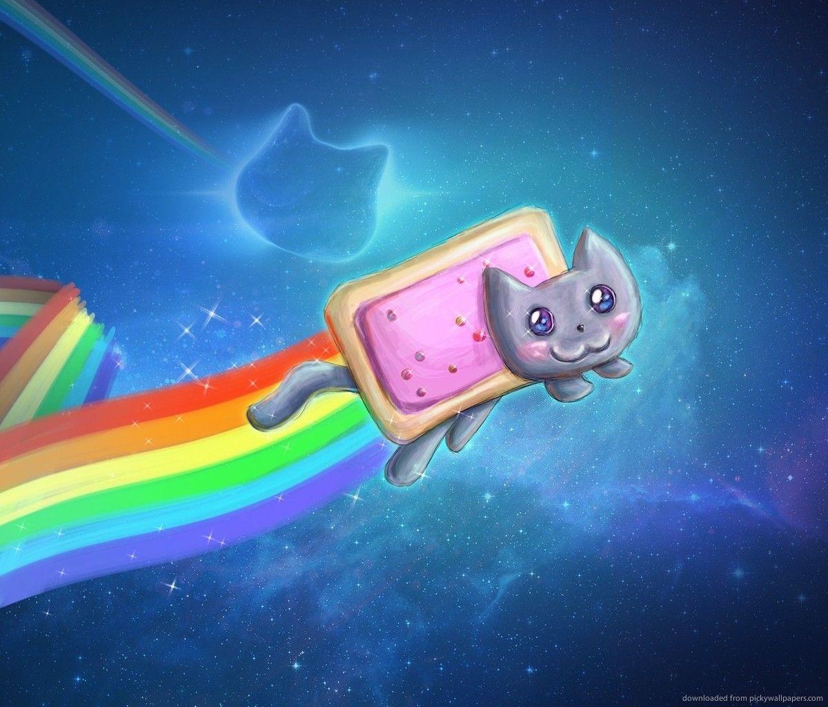 Nyan Cat, Cool Art, Samsung, Kreativ, Tab, 1200x1030 HD Desktop