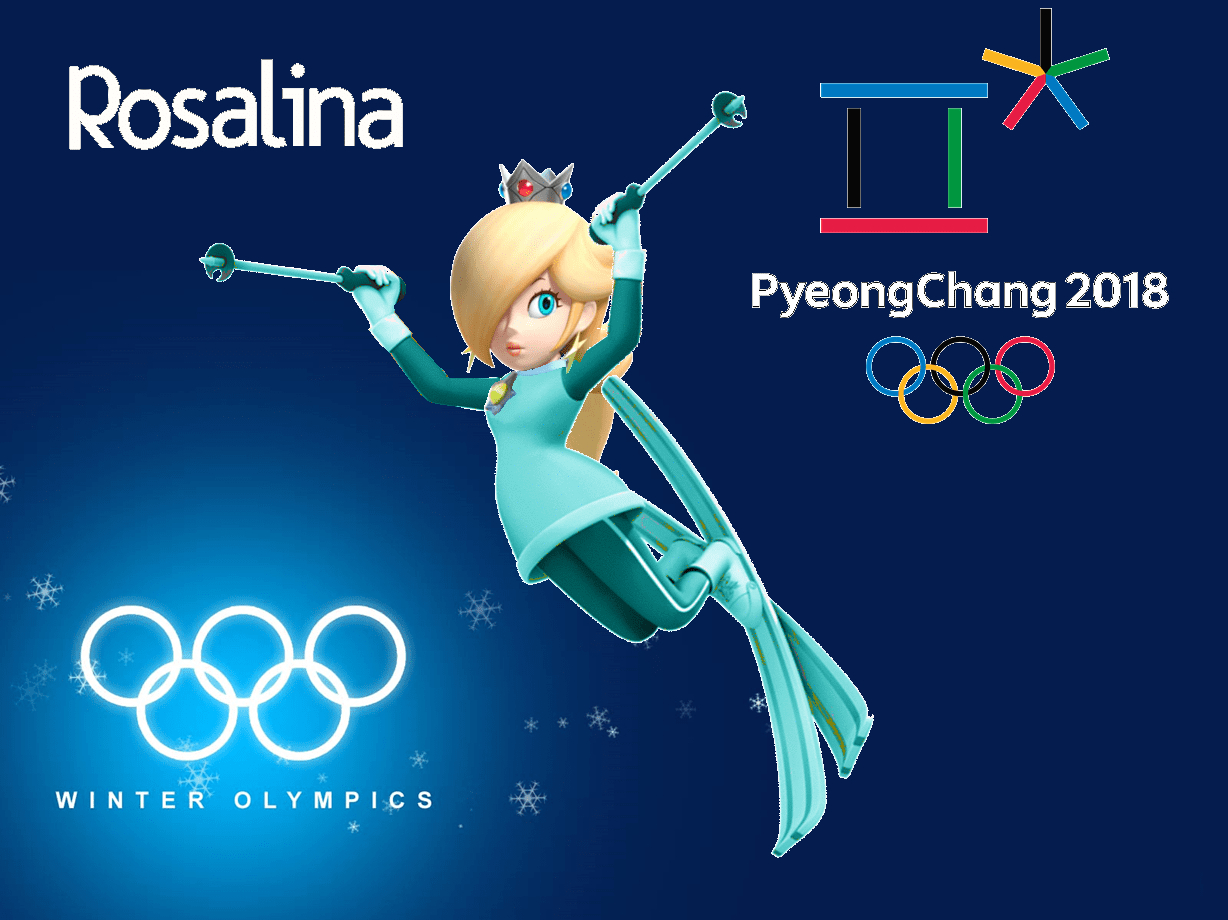 Kostenloser Download, Rosalina Mario Sonic, Pyeongchang 2018, Videospiel, Olympische Spiele, 1230x920 HD Desktop