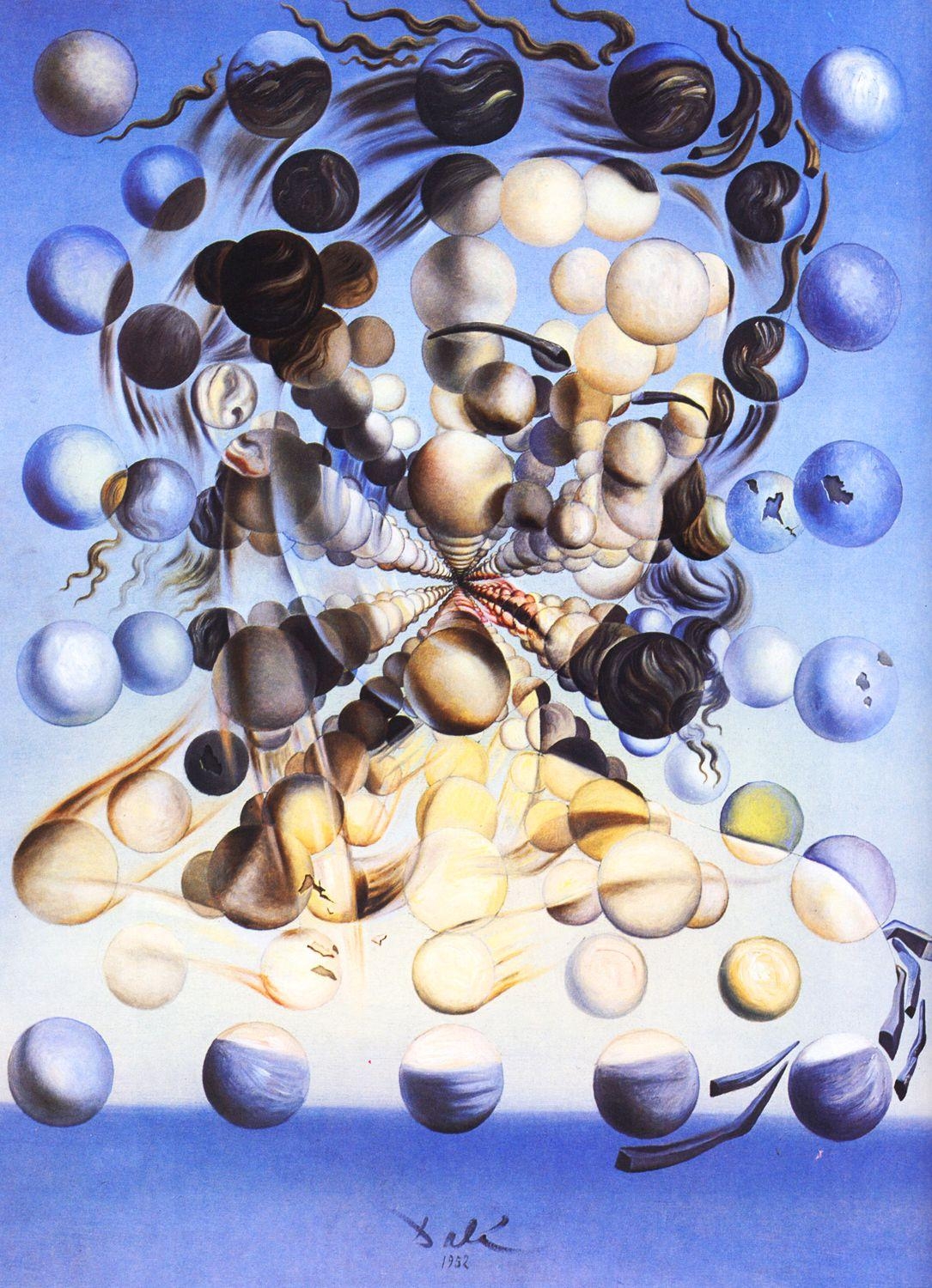 Surrealismus Malerei, Salvador Dalí, Kunst, Hintergrund, Fantasie, 1090x1500 HD Handy