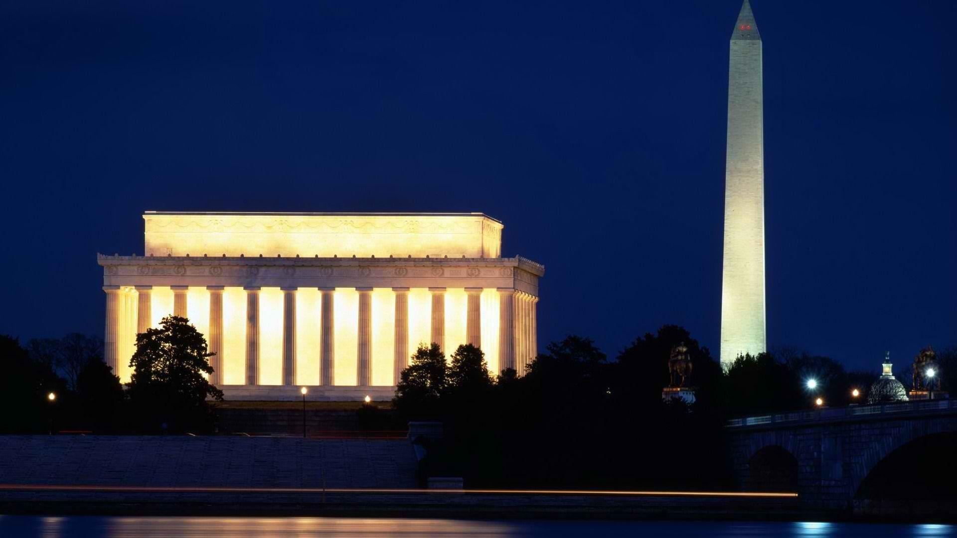 Washington DC, Lincoln Memorial, Welt, Washington Monument, Reisen, 1920x1080 Full HD Desktop