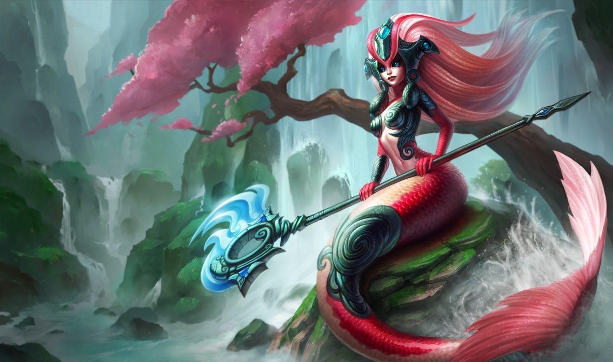 League of Legends, Koi, Nami, Videospiele, Fische, 1220x720 HD Desktop