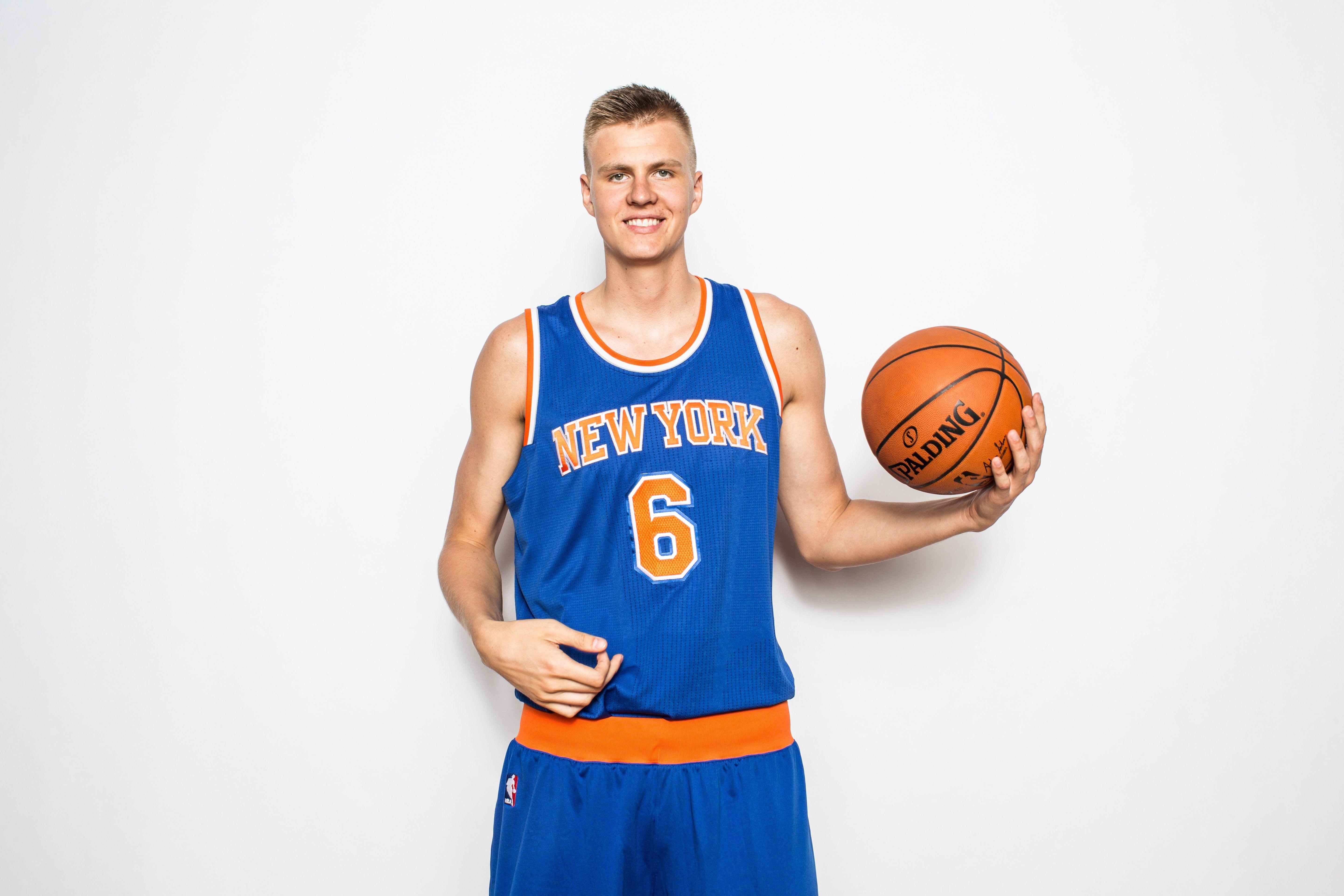 Kristaps Porziņģis, Spitzname, Vertrauen, NBA, Mavericks, 5760x3840 4K Desktop