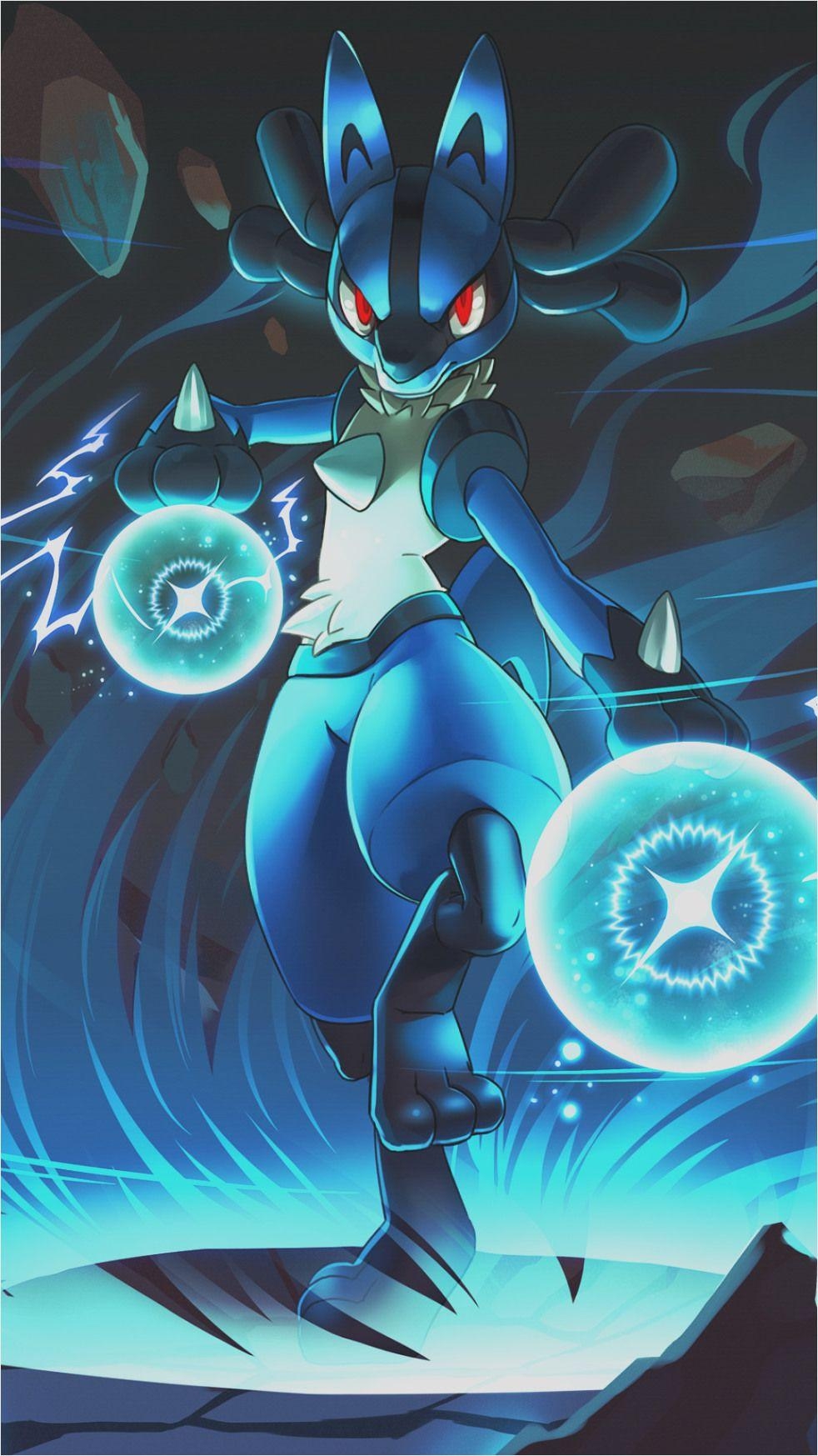 Lucario, Anime, iPhone, Pokémon, Videospiel, 990x1750 HD Handy