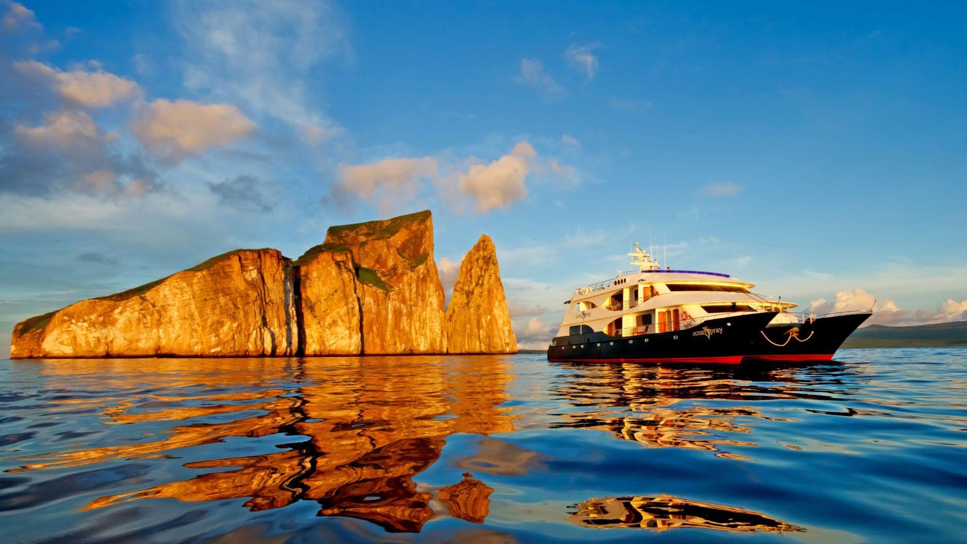 Galapagos, Ozeanspray, Inseln, Welt, Safaris, 1920x1080 Full HD Desktop