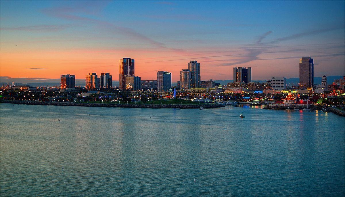 Long Beach, Reisen, Kalifornien, Landschaft, Strand, 1200x690 HD Desktop