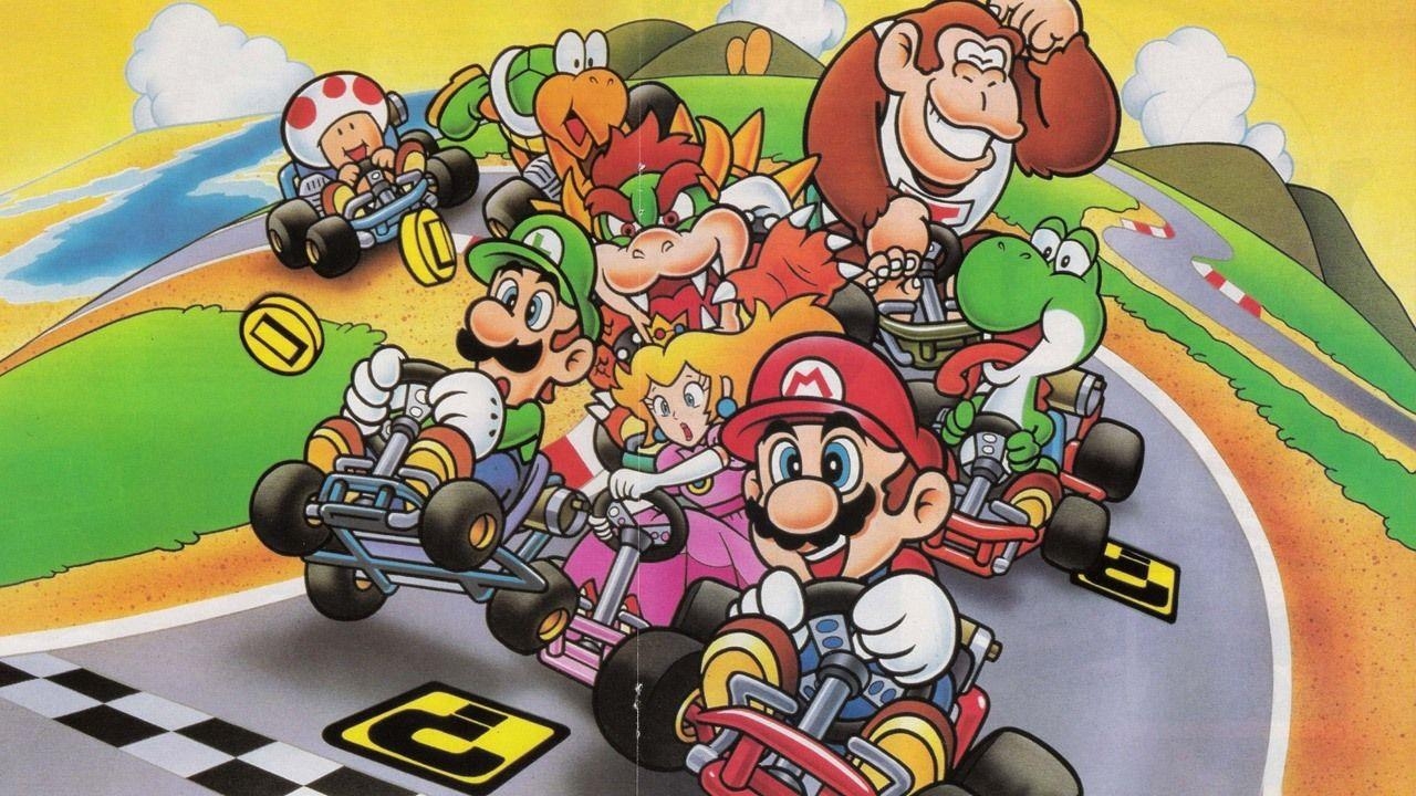 Super Mario Kart, Beliebt, Nintendo, Rennen, Spiele, 1280x720 HD Desktop