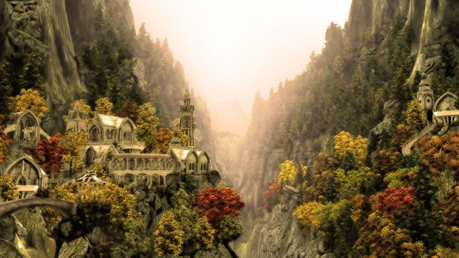 Rivendell, Filme, Oblivion, HDR, Gemeinschaft, 1600x900 HD Desktop