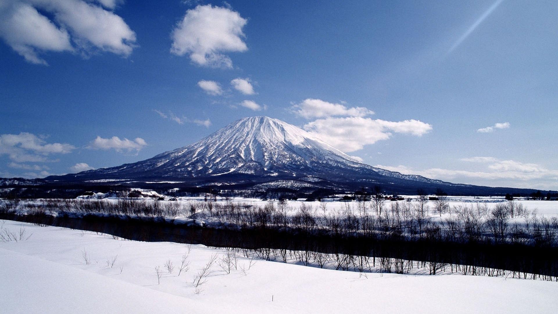 Mount Fuji, Japan, Winter, Landschaft, HD, 1920x1080 Full HD Desktop