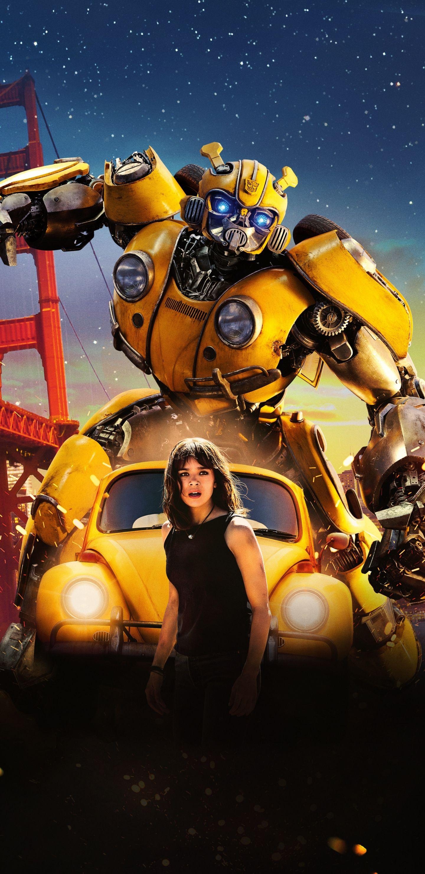 Herunterladen, Bumblebee Film, Transformers, Hintergrund, 1440x2960 HD Handy