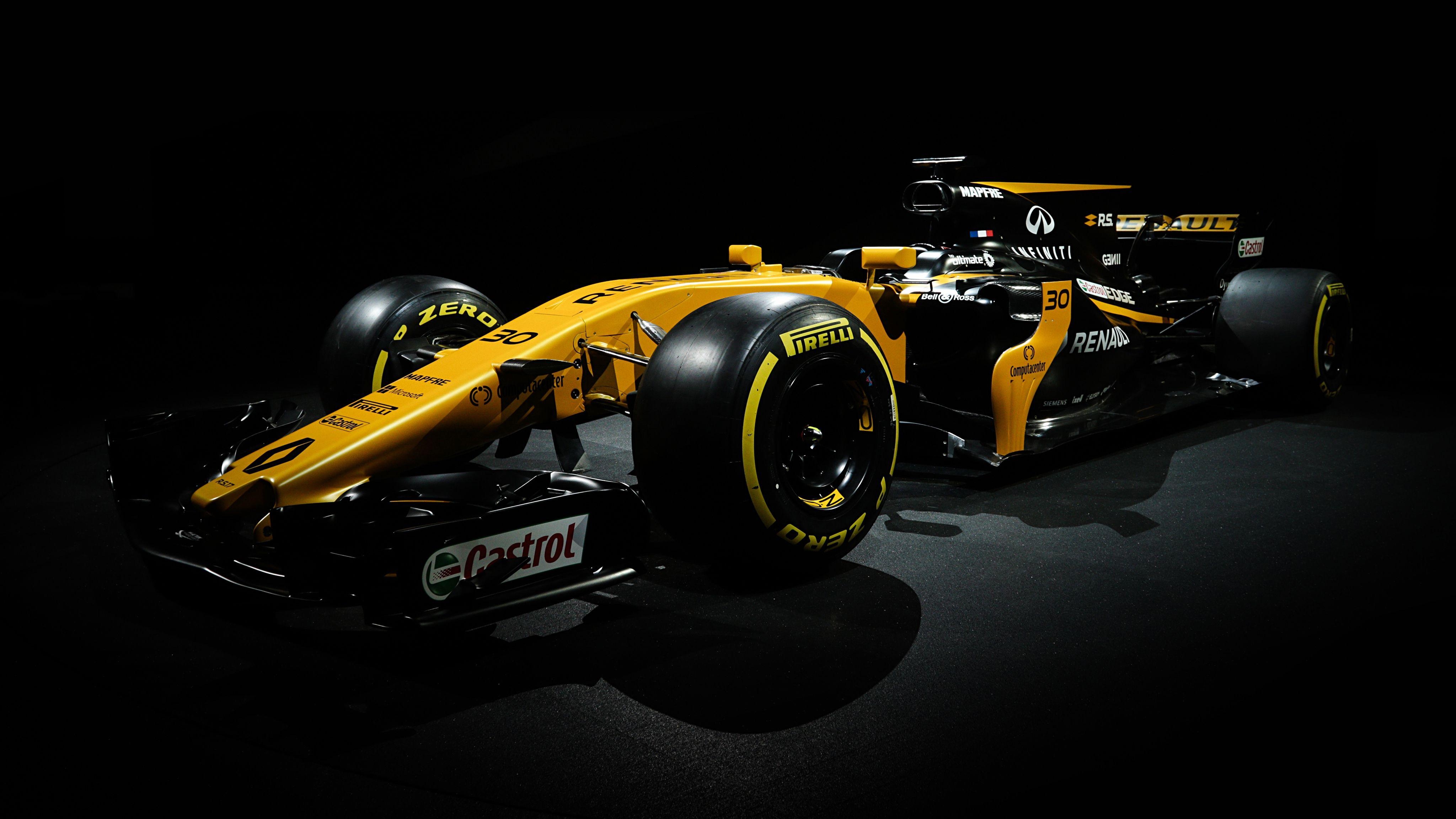 Renault Sport, Formel 1, RS17, HD Auto, Geschwindigkeit, 4100x2310 4K Desktop