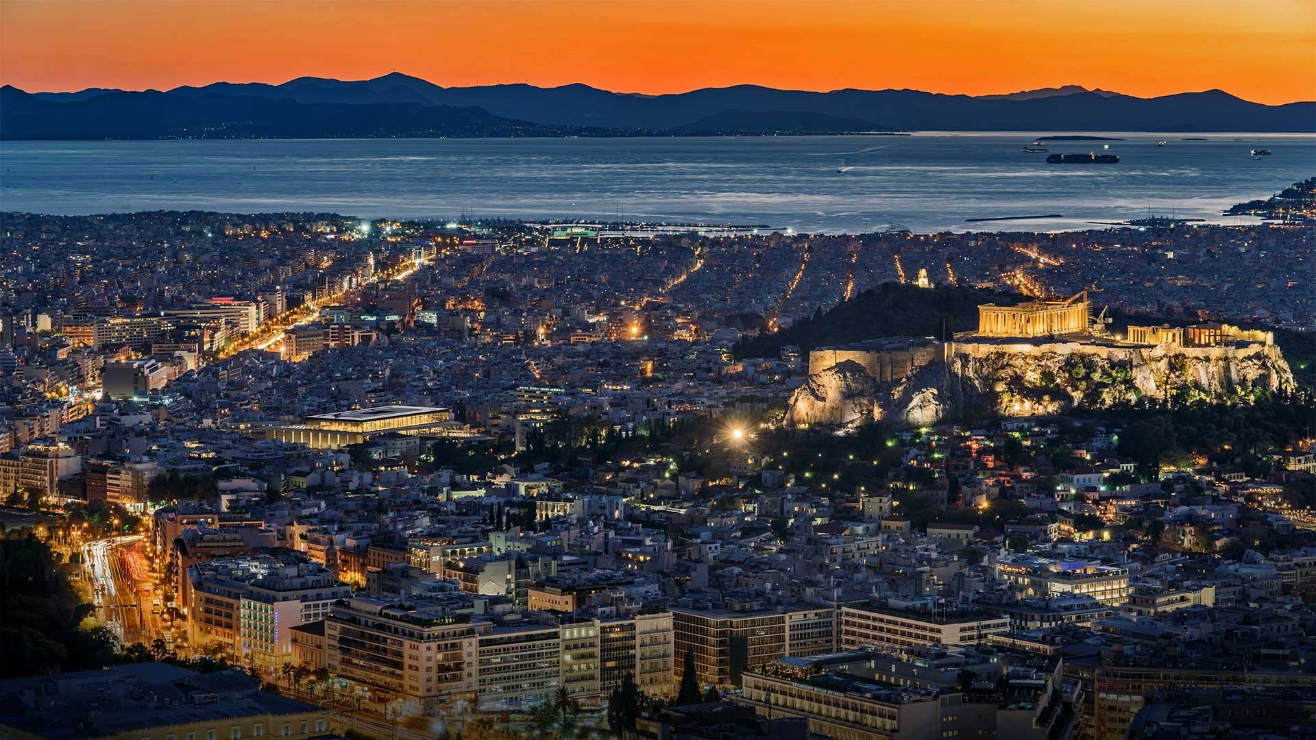 Griechenland Reise, Athen, Akropolis, Antike, Landschaft, 1920x1080 Full HD Desktop