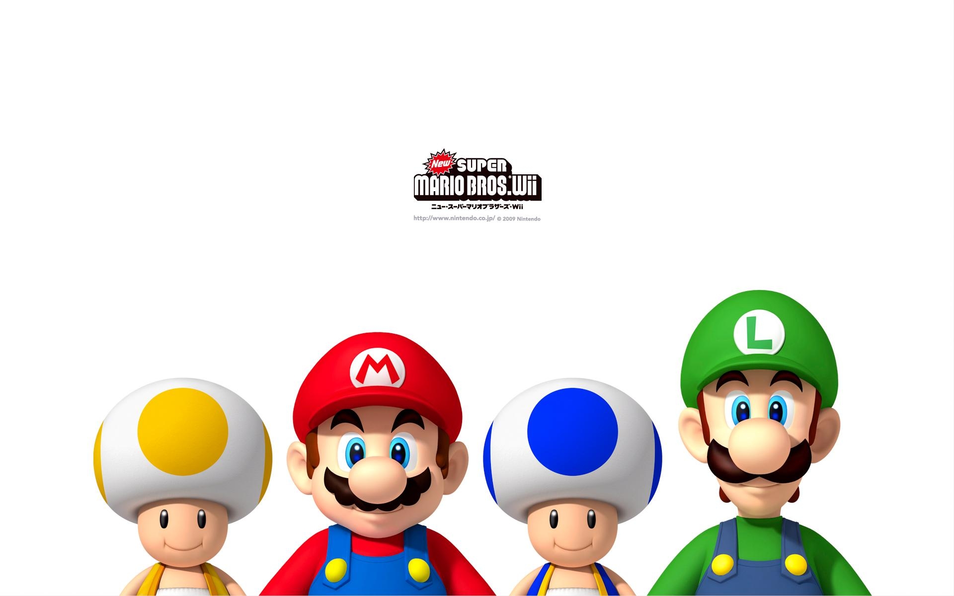 Neuer Super Mario, Wii Hintergrund, HD, 1920x1200 HD Desktop