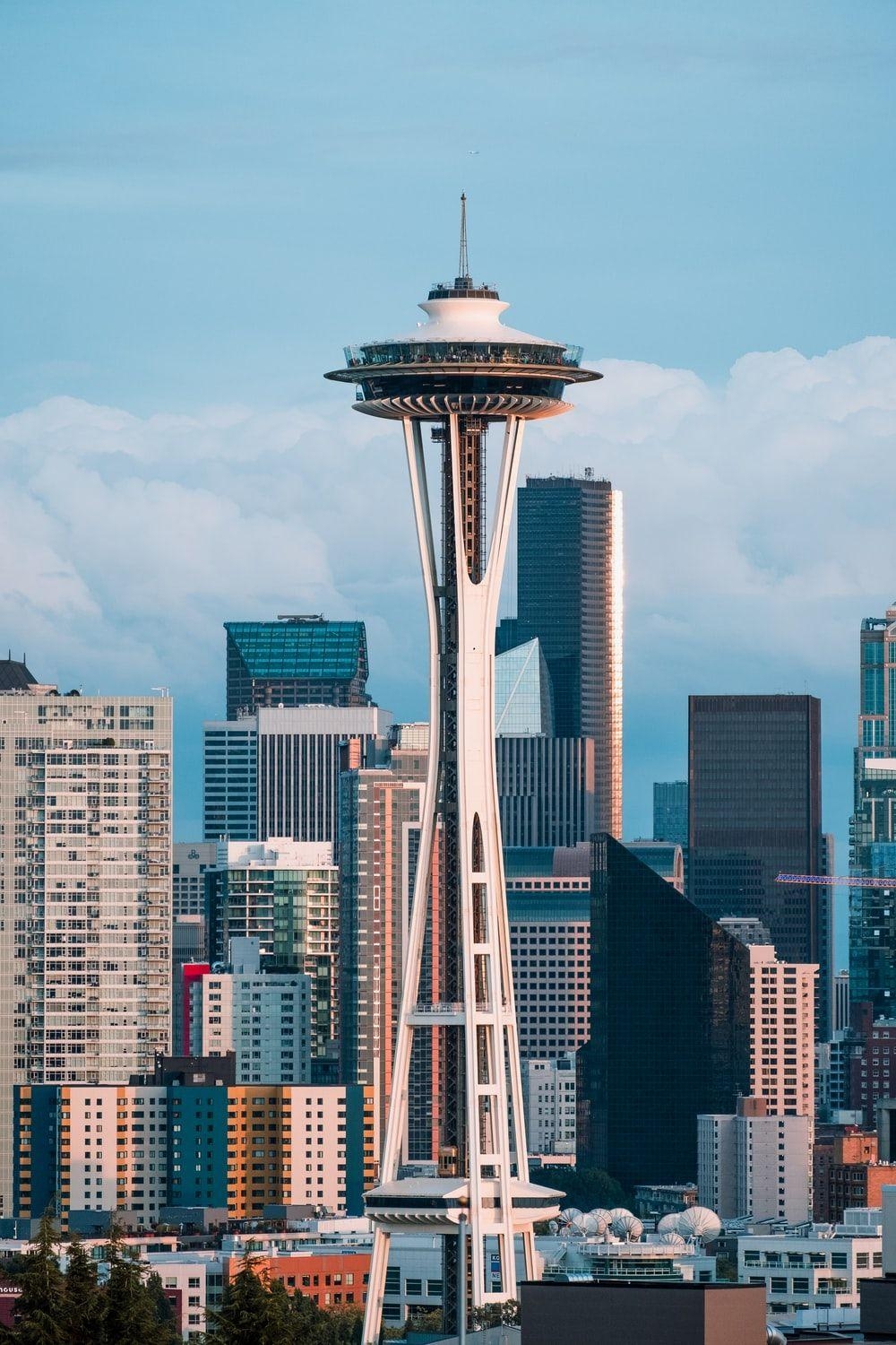 Space Needle, Seattle, USA, Bild, Download, 1000x1500 HD Handy