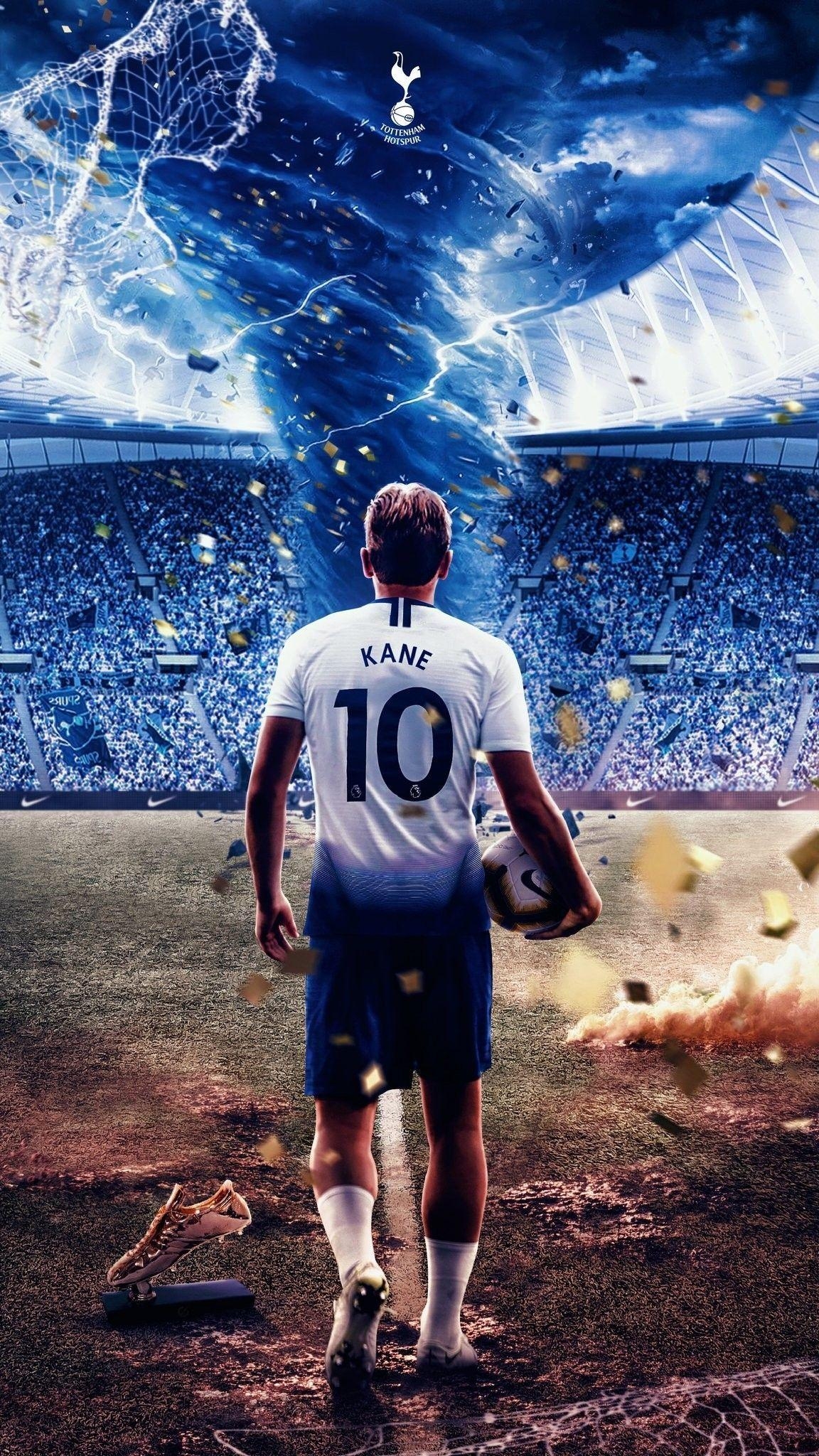 Harry Kane, Tottenham, Fußball, Stürmer, Bild, 1160x2050 HD Handy