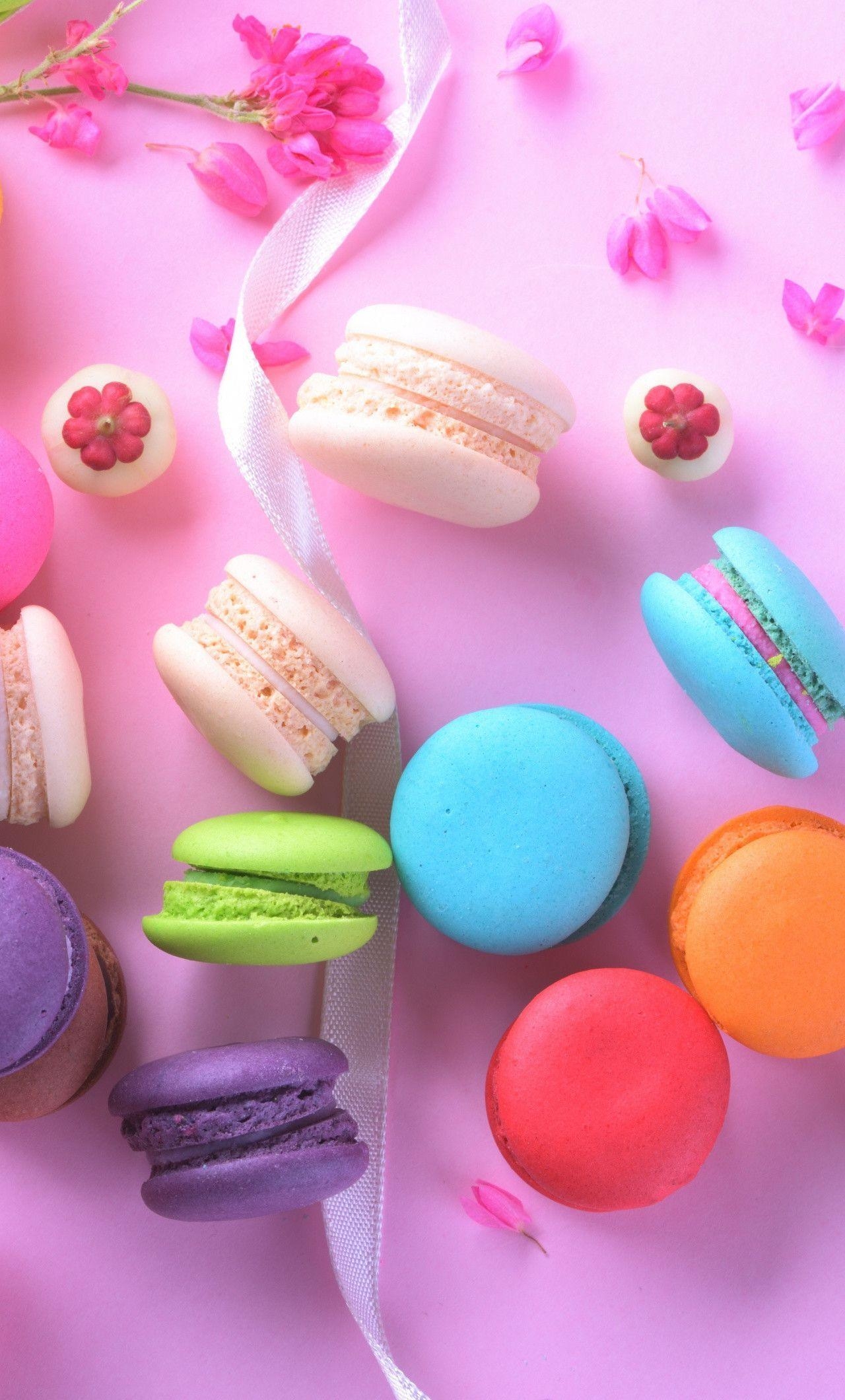 Macaron, iPhone, Hintergrund, Dessert, Bild, 1280x2120 HD Handy