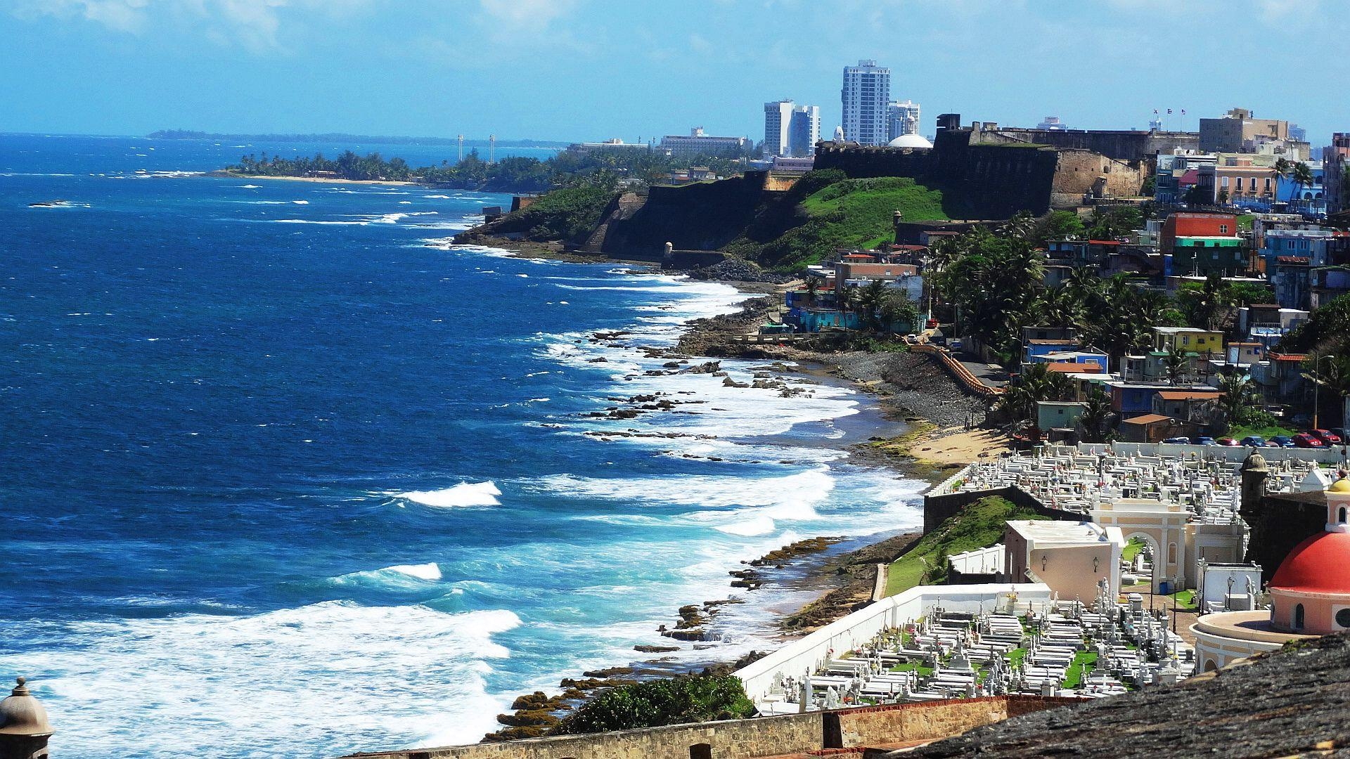 Puerto Rico, HD, Hintergrund, Reisen, Karibik, 1920x1080 Full HD Desktop