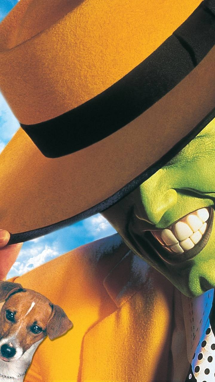 Die Maske, Hintergrundbild, Jim Carrey, Film, Cartoon, 720x1280 HD Handy