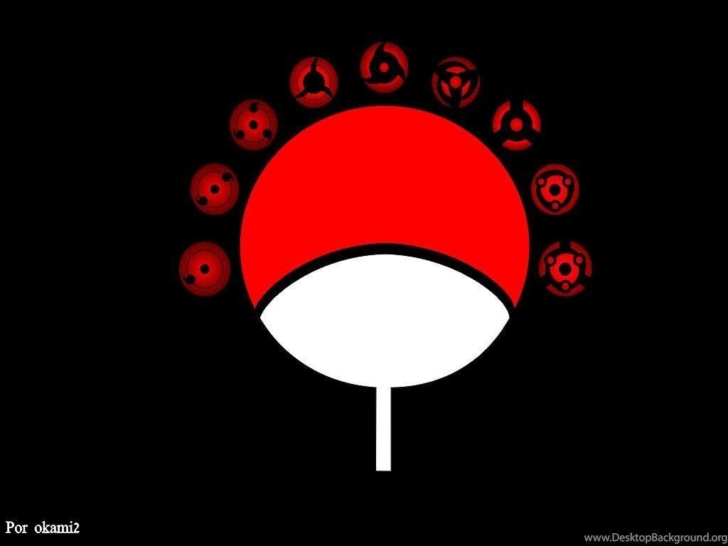 Uchiha Symbol, Anime, Naruto, Hintergrund, Grafik, 1030x770 HD Desktop