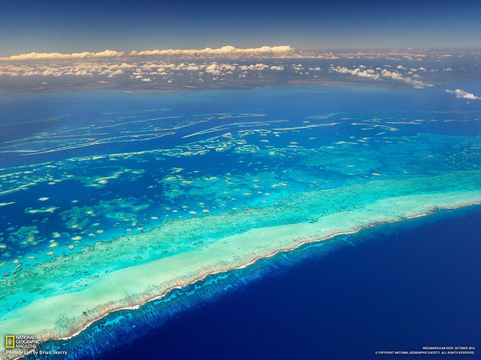 Belize, Luftaufnahme, Natur, Landschaft, Küste, 1600x1200 HD Desktop