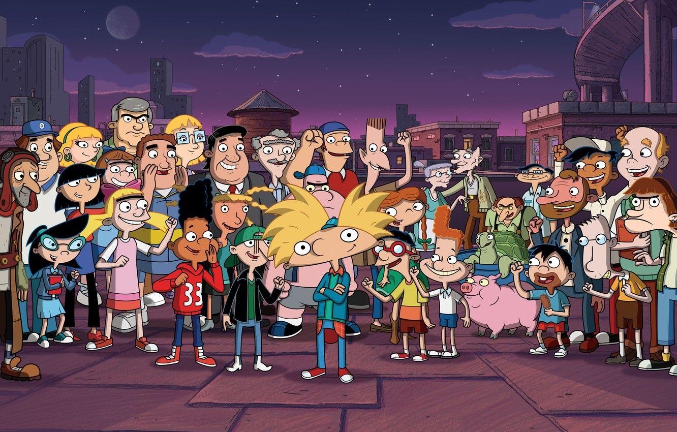 Hey Arnold, Nickelodeon, Zeichentrickserie, Cartoon, Hintergrund, 1340x850 HD Desktop