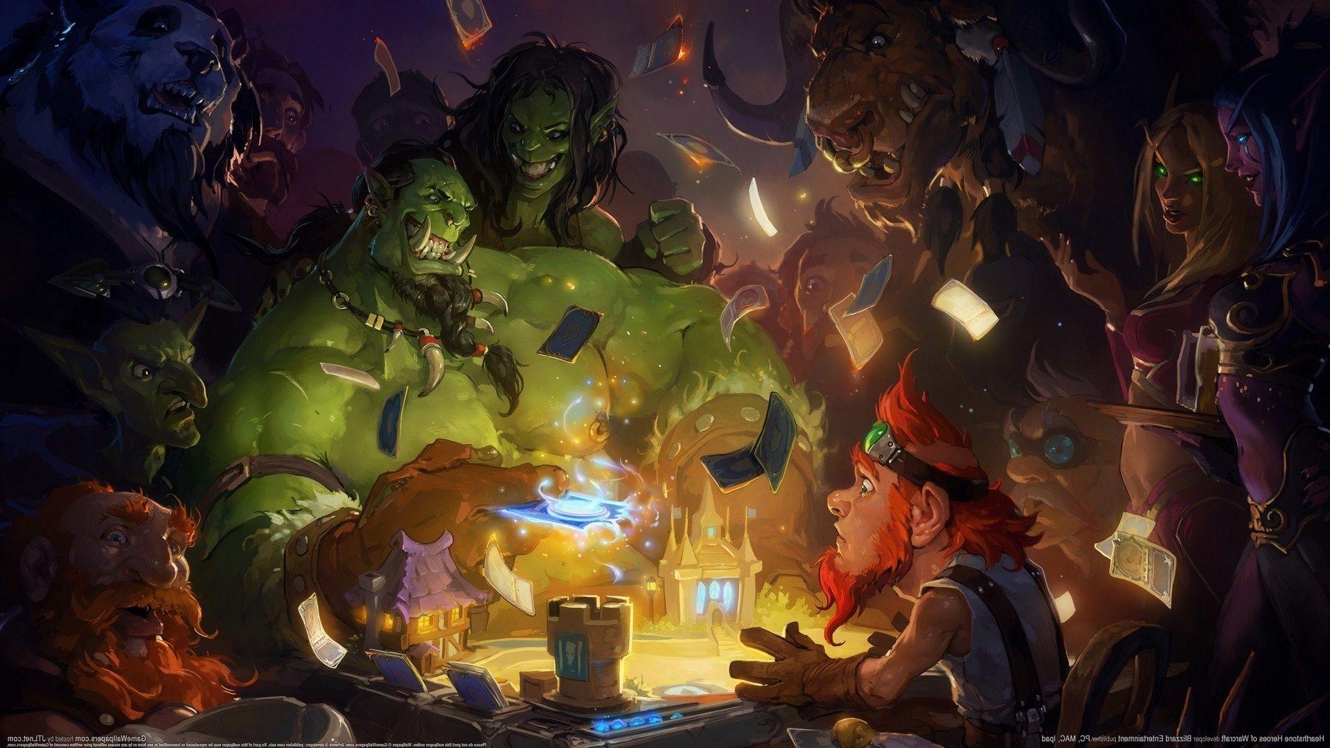 Hearthstone, Bild, Gaming, Blizzard, Hintergrund, 1920x1080 Full HD Desktop