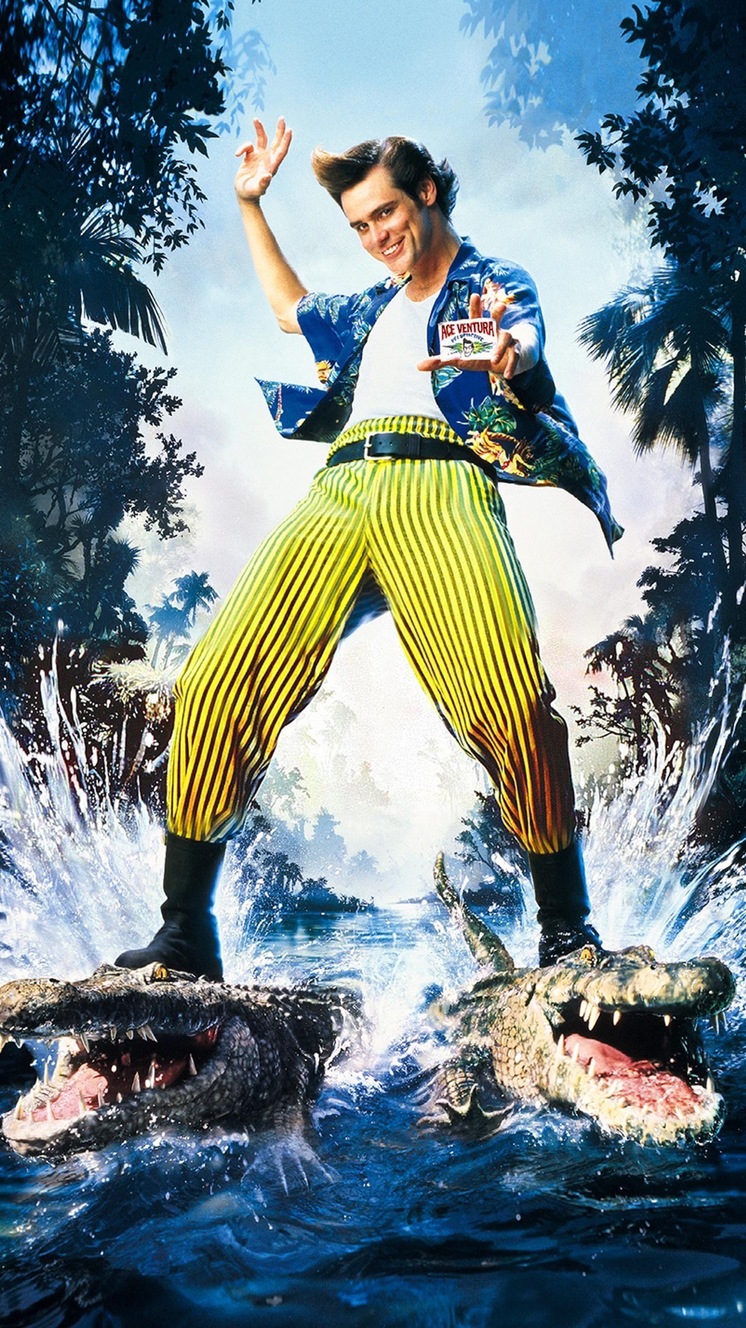 Ace Ventura, Jim Carrey, Film, Detektiv, Komödie, 1540x2740 HD Handy