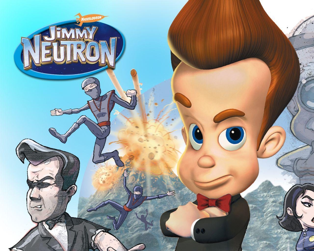 Jimmy Neutron, Cartoons, Kinder, Wallpaper, Abenteuer, 1280x1030 HD Desktop